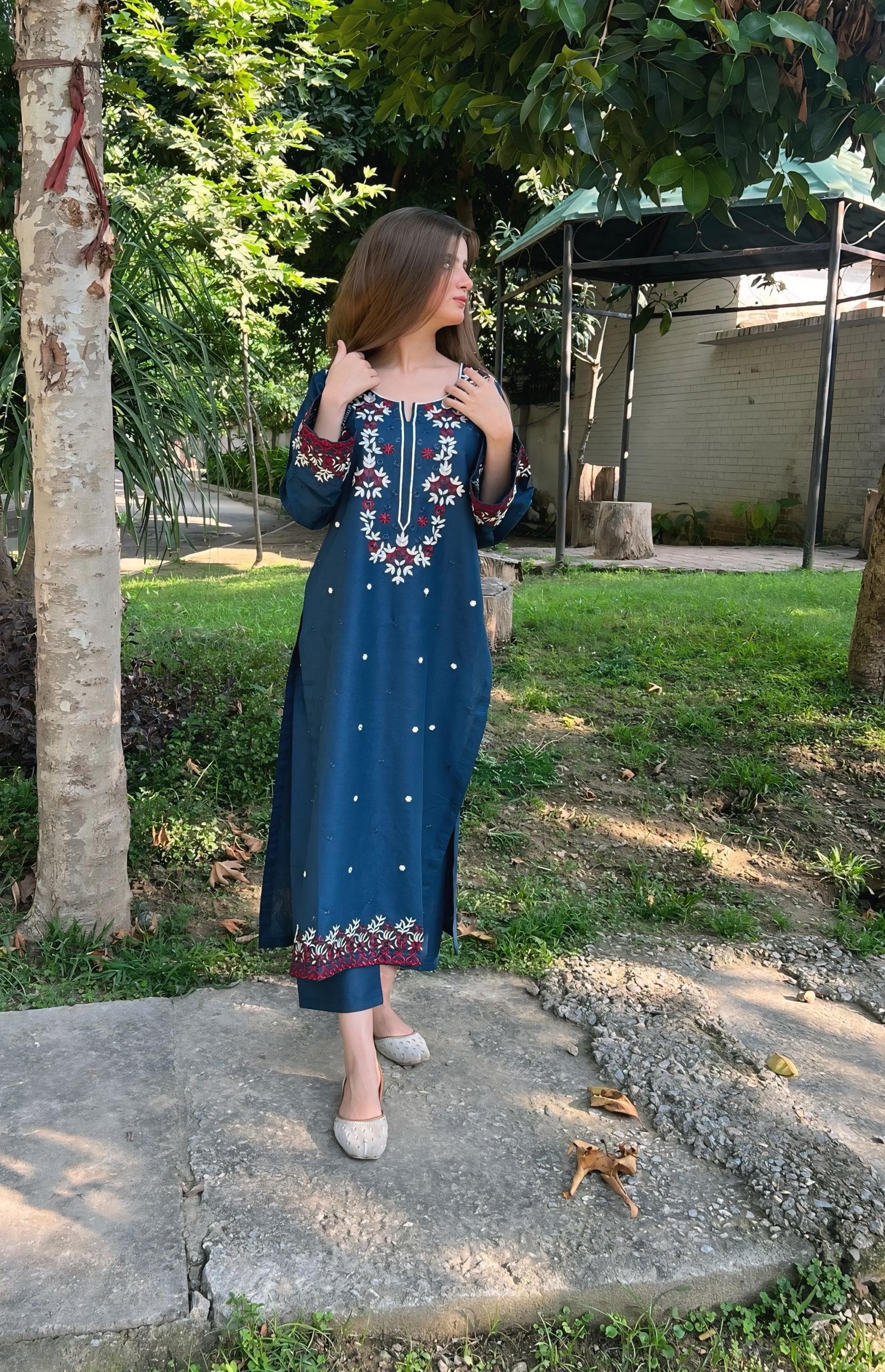 Heer Embroidery 2pc