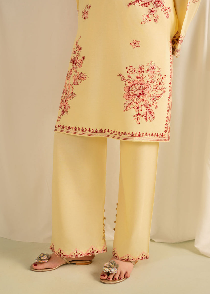 Zaviya embroided 3pc