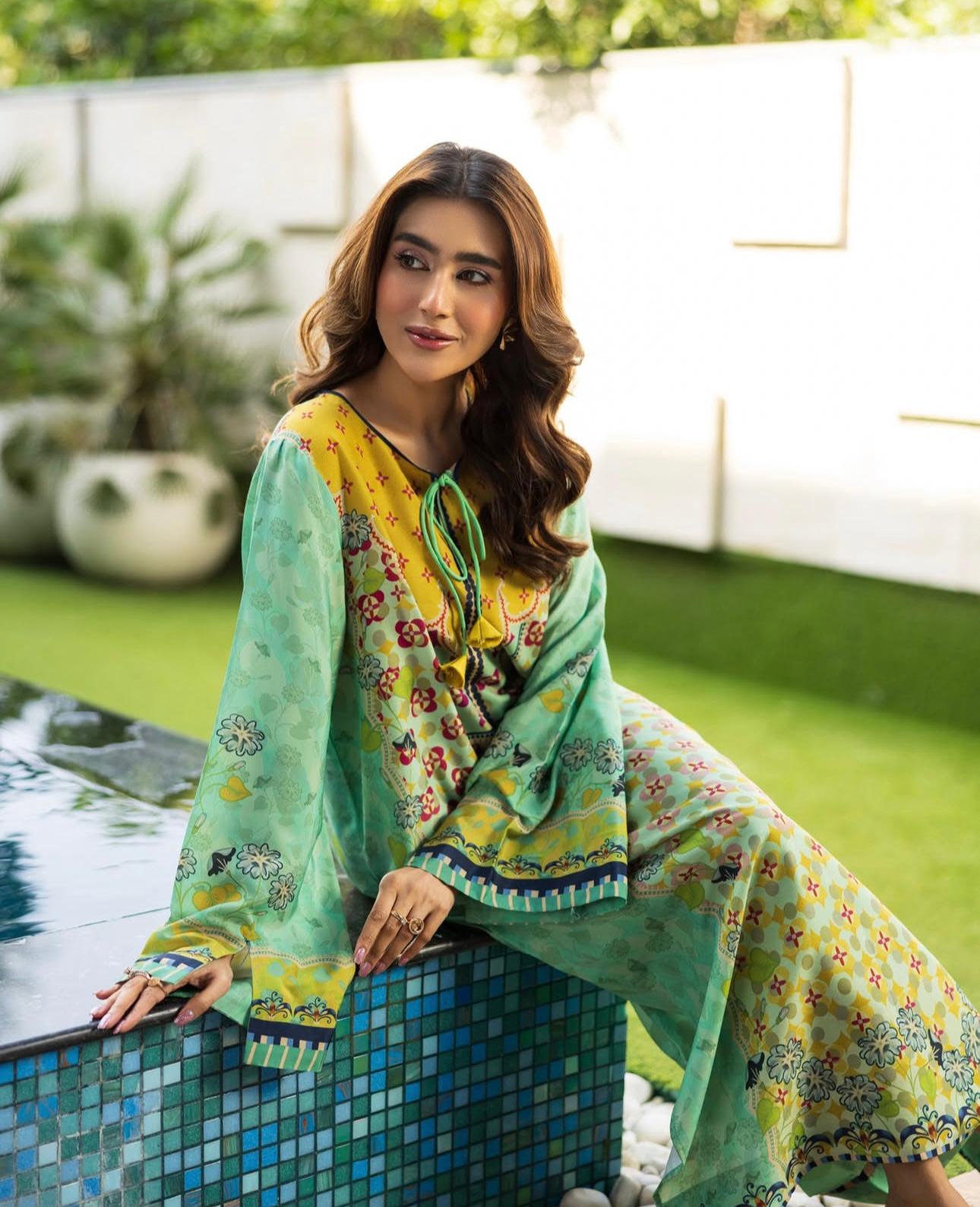Shiza 2pc | silk lawn collection 
