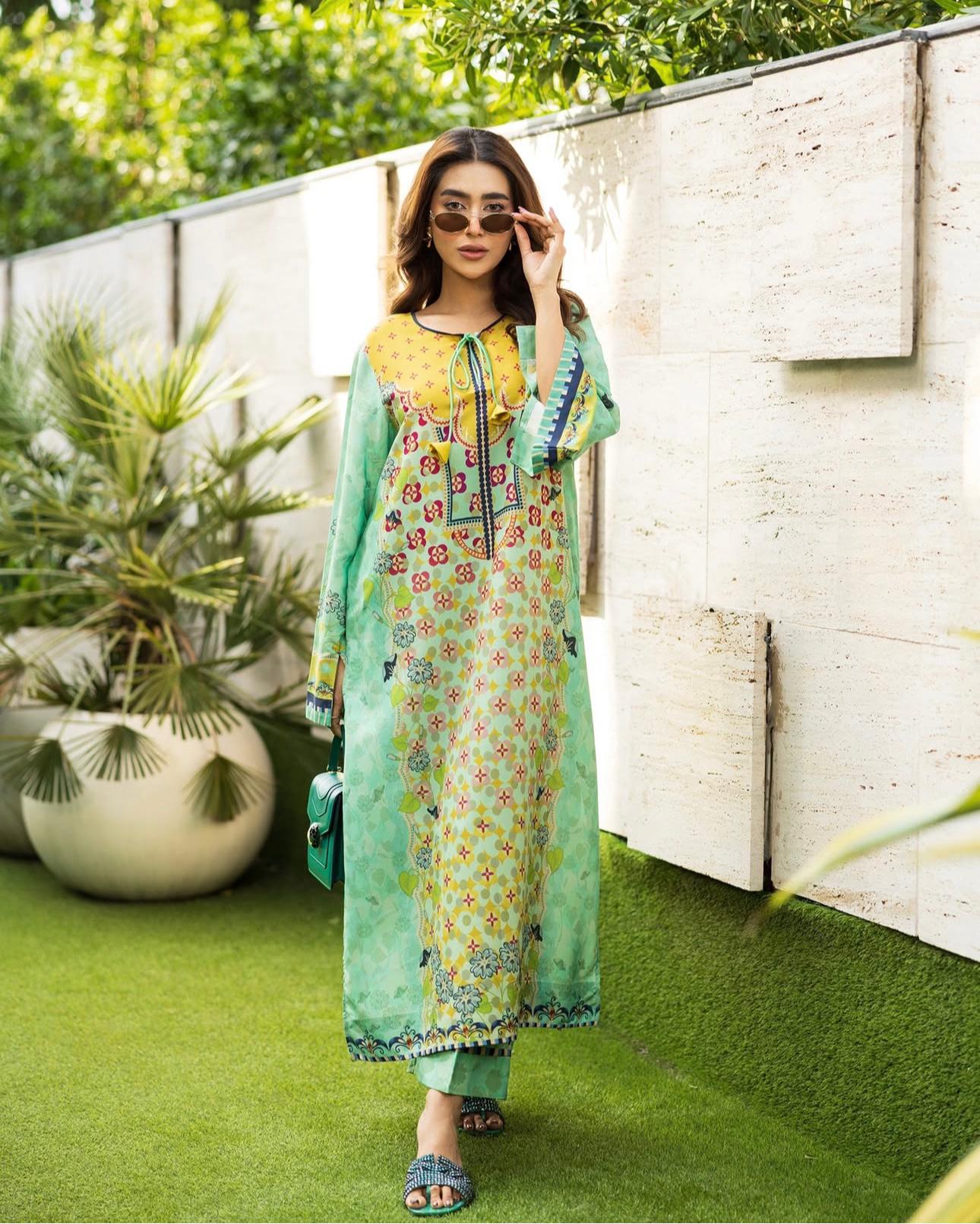 Shiza 2pc | silk lawn collection 