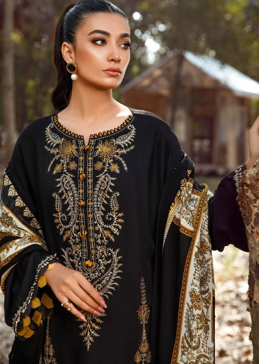 Zen Embroidered Black 3pc