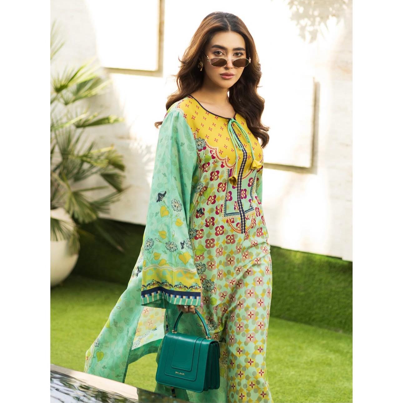 Shiza 2pc | silk lawn collection 