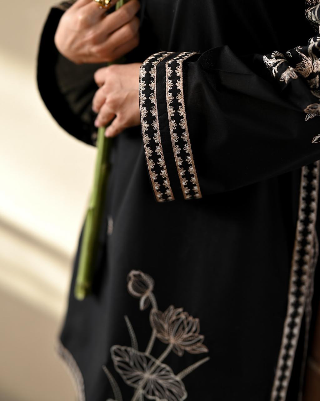 ZAIB LUXURY  CO-ORD SET WITH FARSHI TROUSER*
