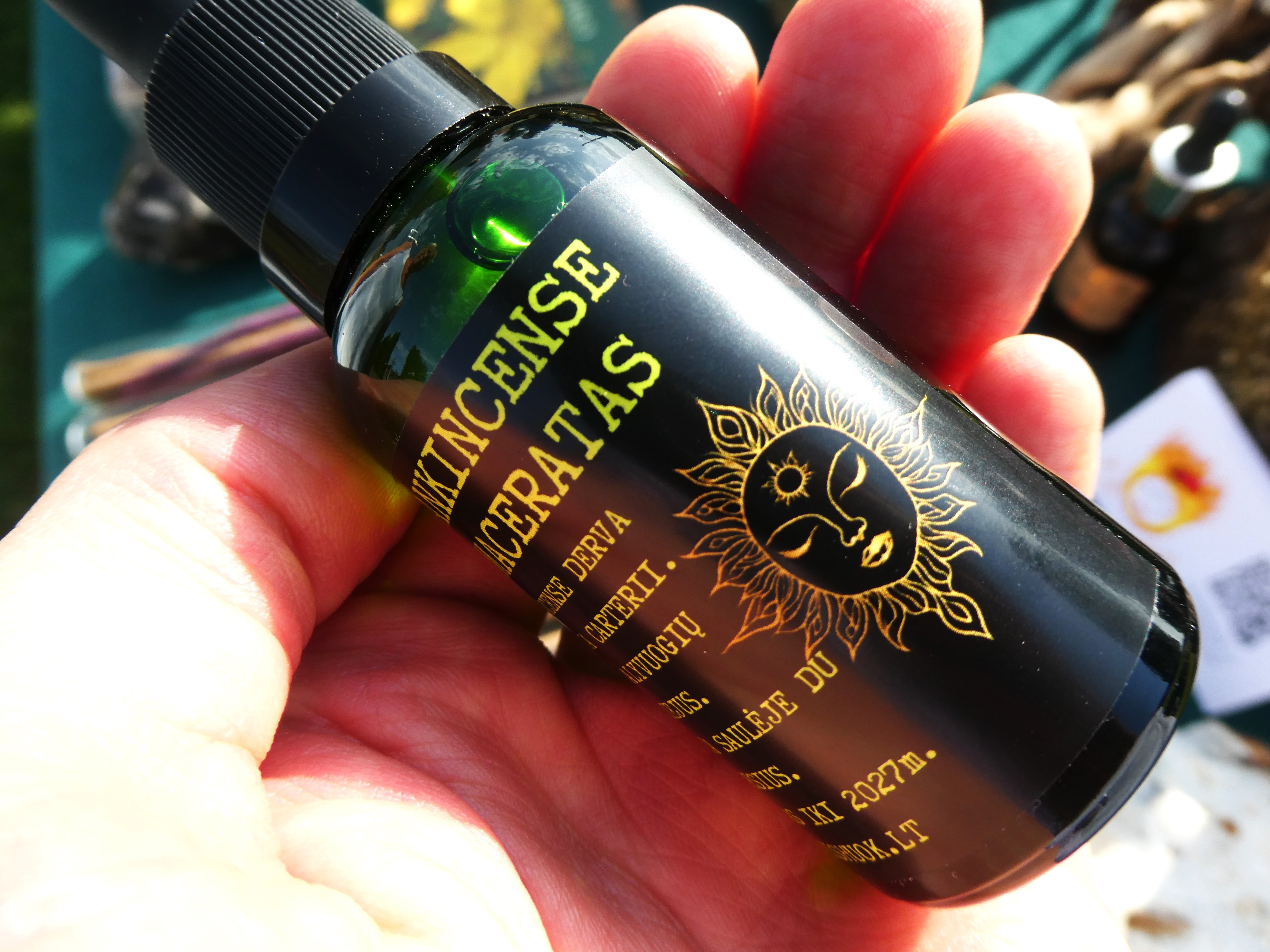 FRANKINCENSE DERVOS MACERATAS/ Kūno Kvepalai