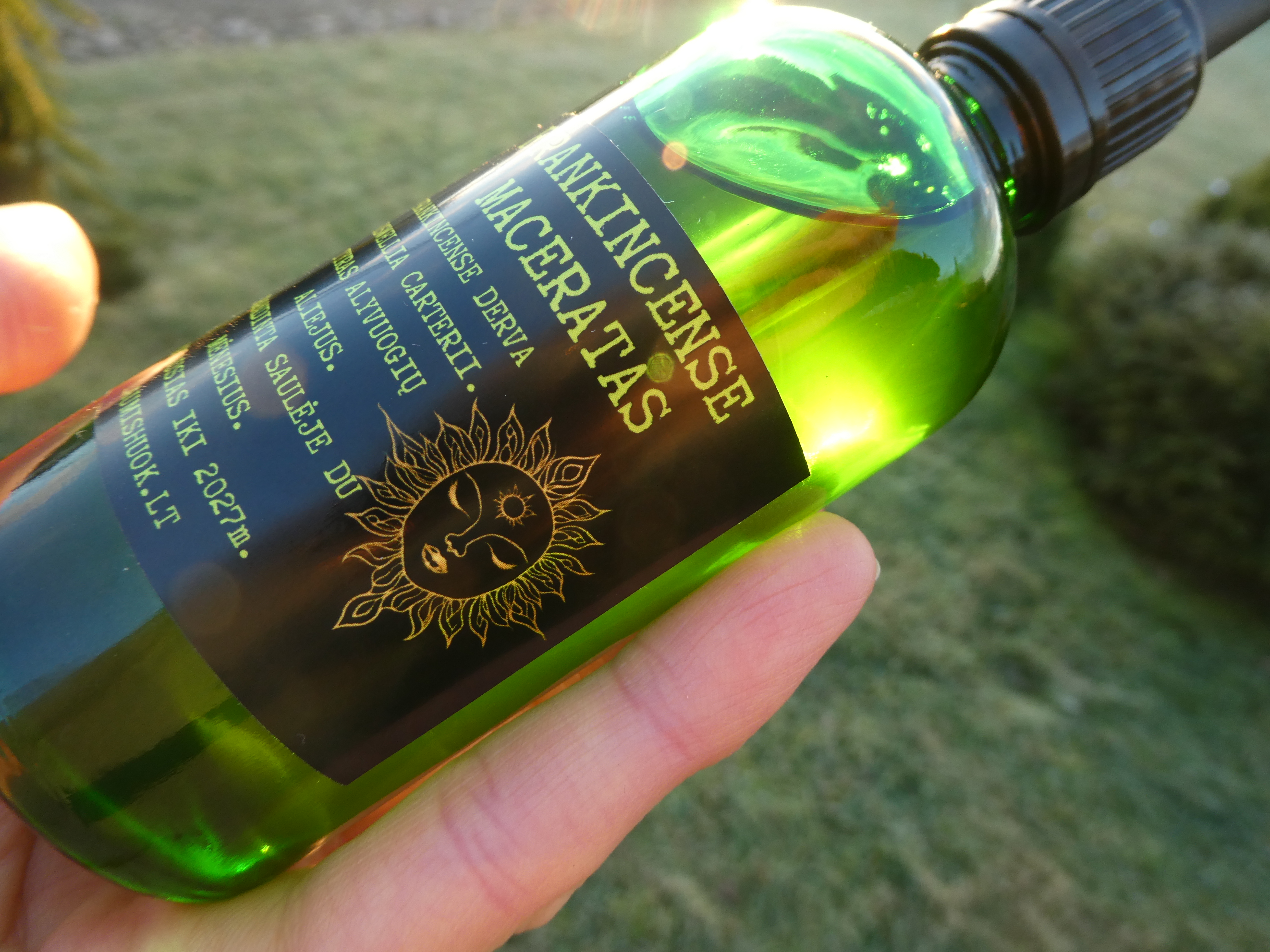 FRANKINCENSE DERVOS MACERATAS/ Kūno Kvepalai