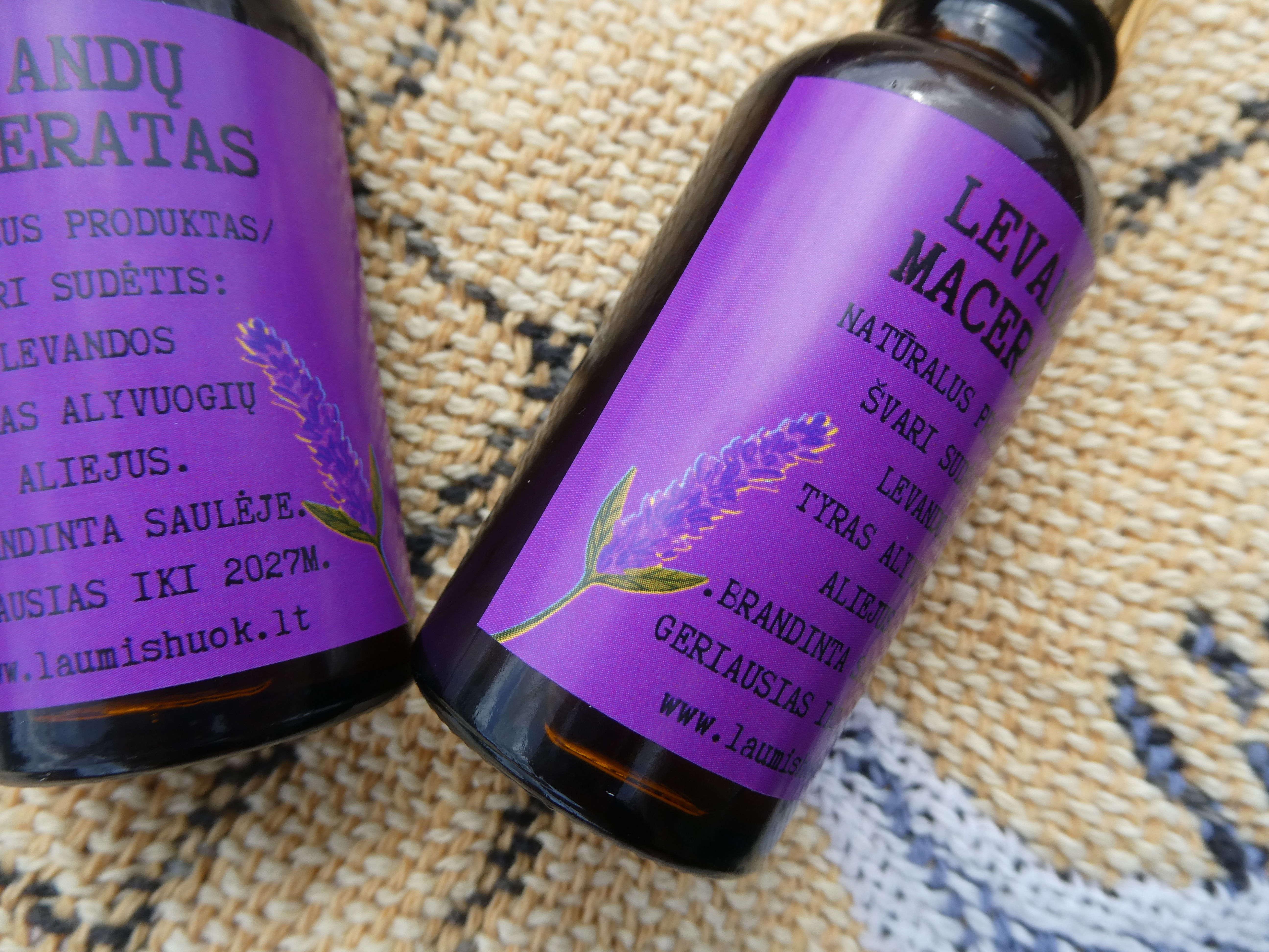 LEVANDŲ MACERATAS/ Kūno Kvepalai