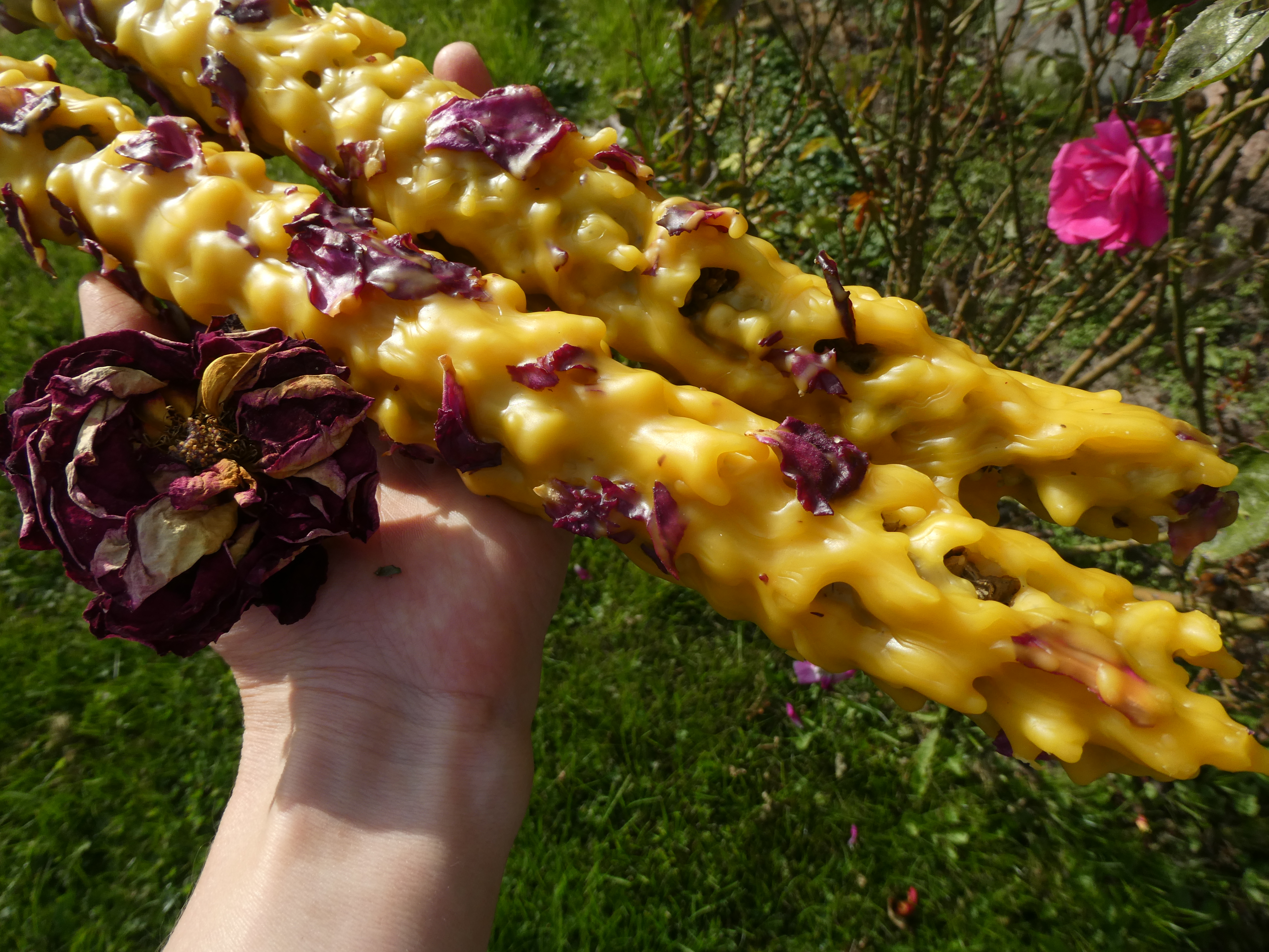 ŠIRDIES DEGLAS 🔥🌹🔥 Iš Natūralaus Bičių Vaško Ir Tūbės Augalo