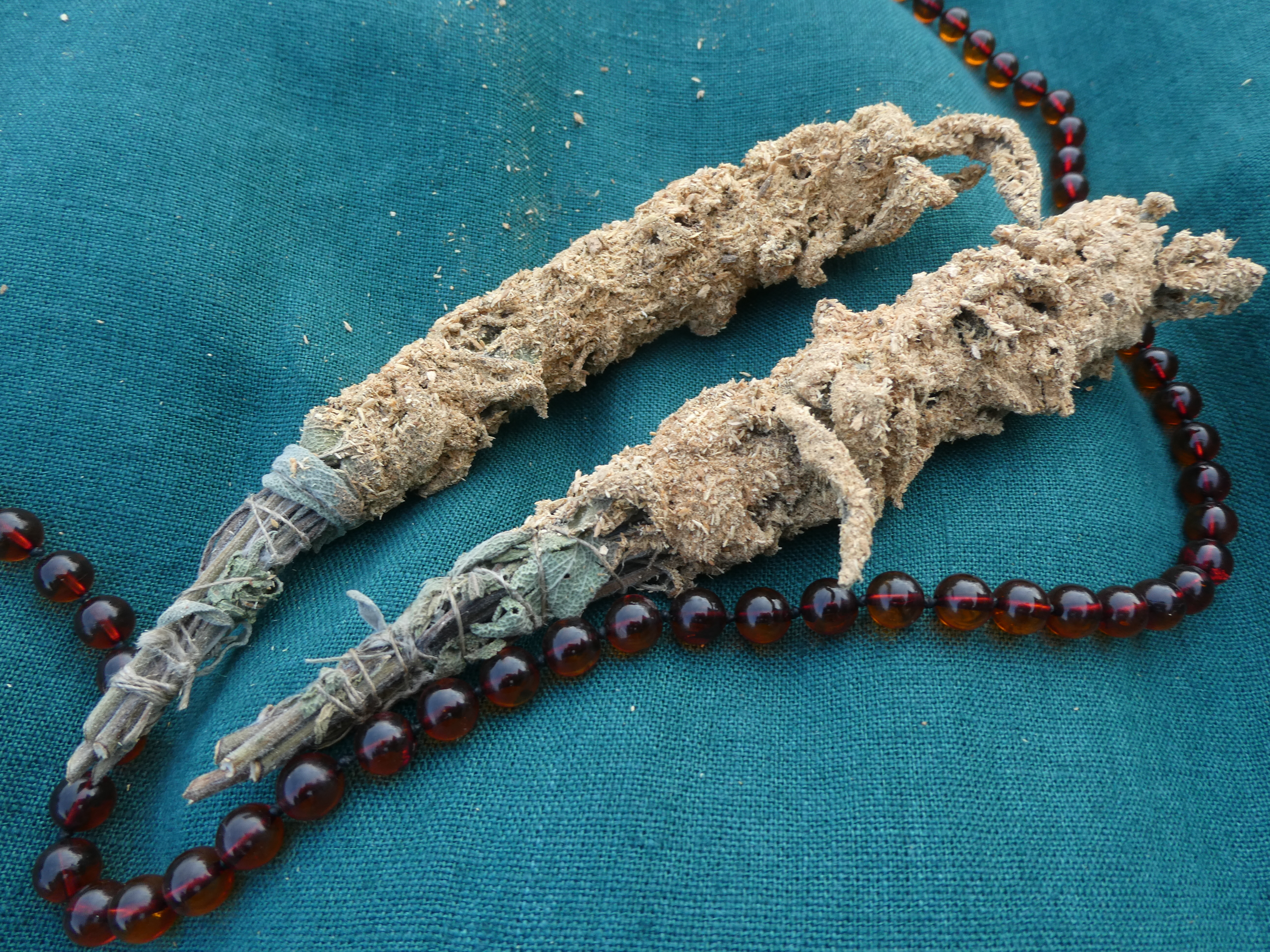 ŠALAVIJO Ryšulėlis Apvoliotas PALO SANTO 