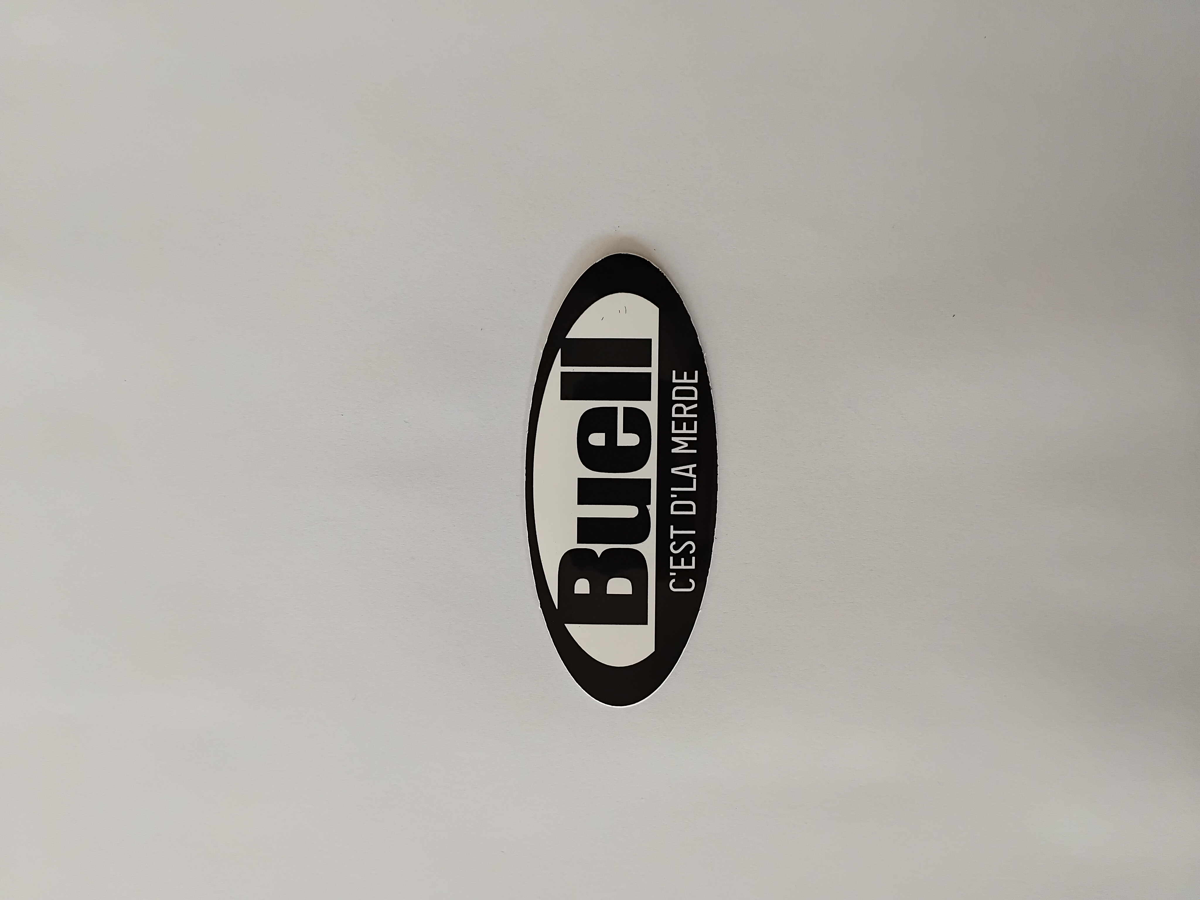 sticker Buell c'est d'la merde