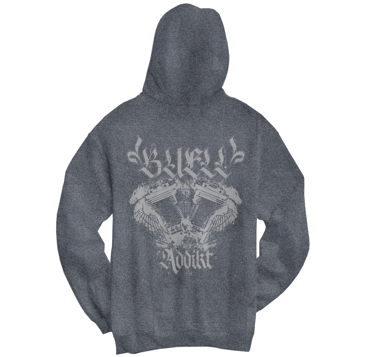 Sweat Buell Addikt gris