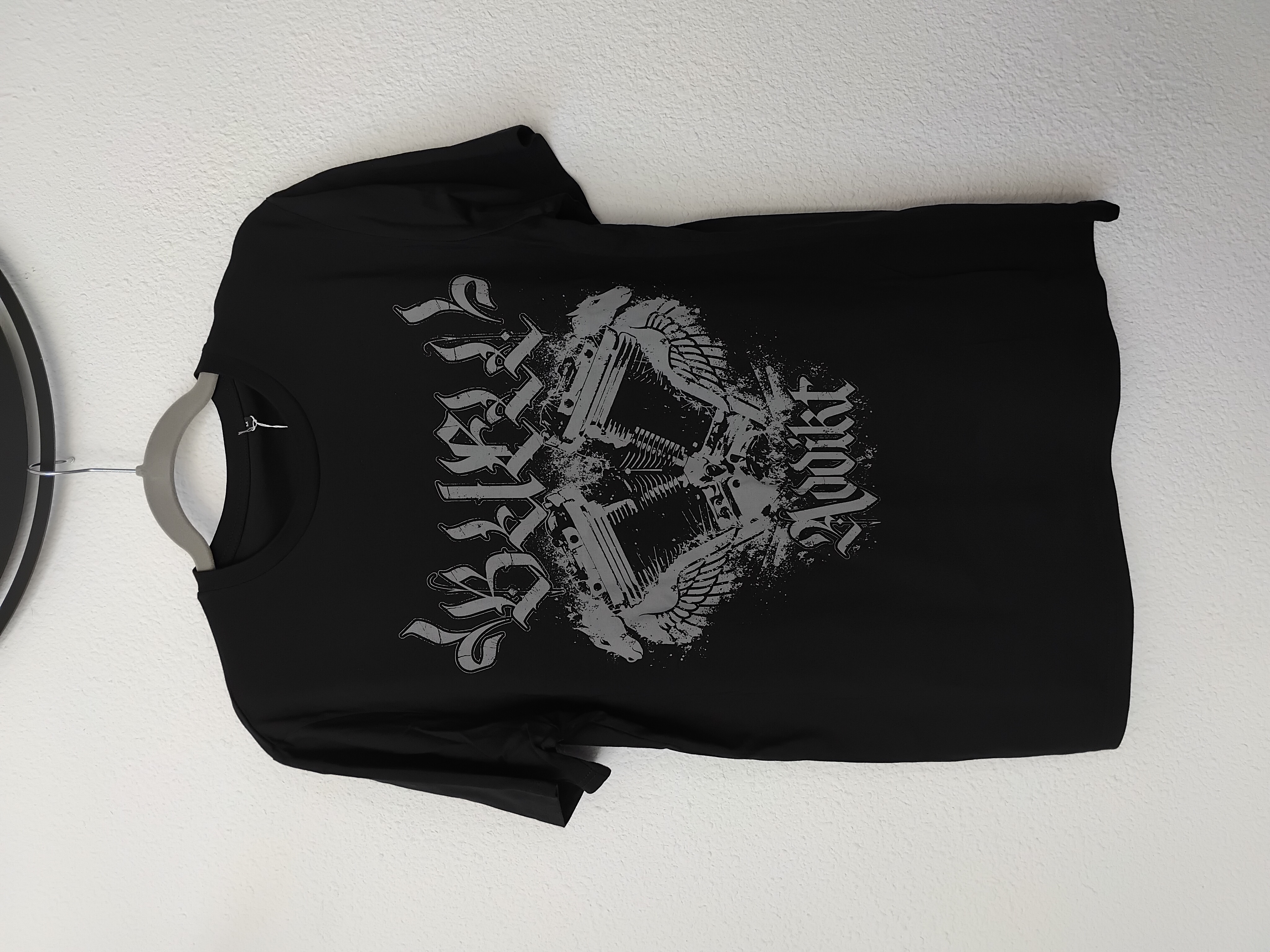 T-shirt Buell addikt noir