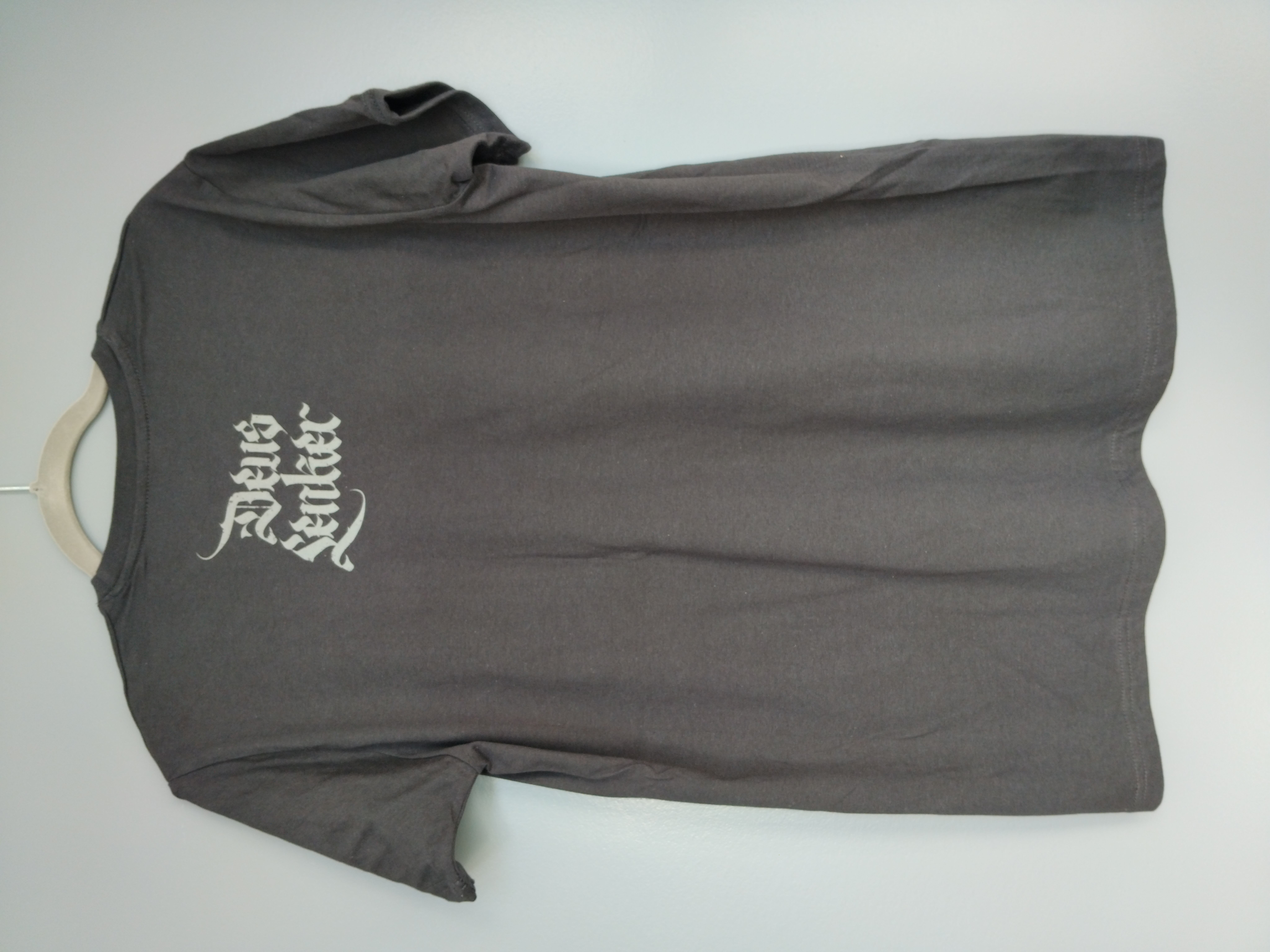 T-shirt Buell addikt noir usé (gris très foncé)