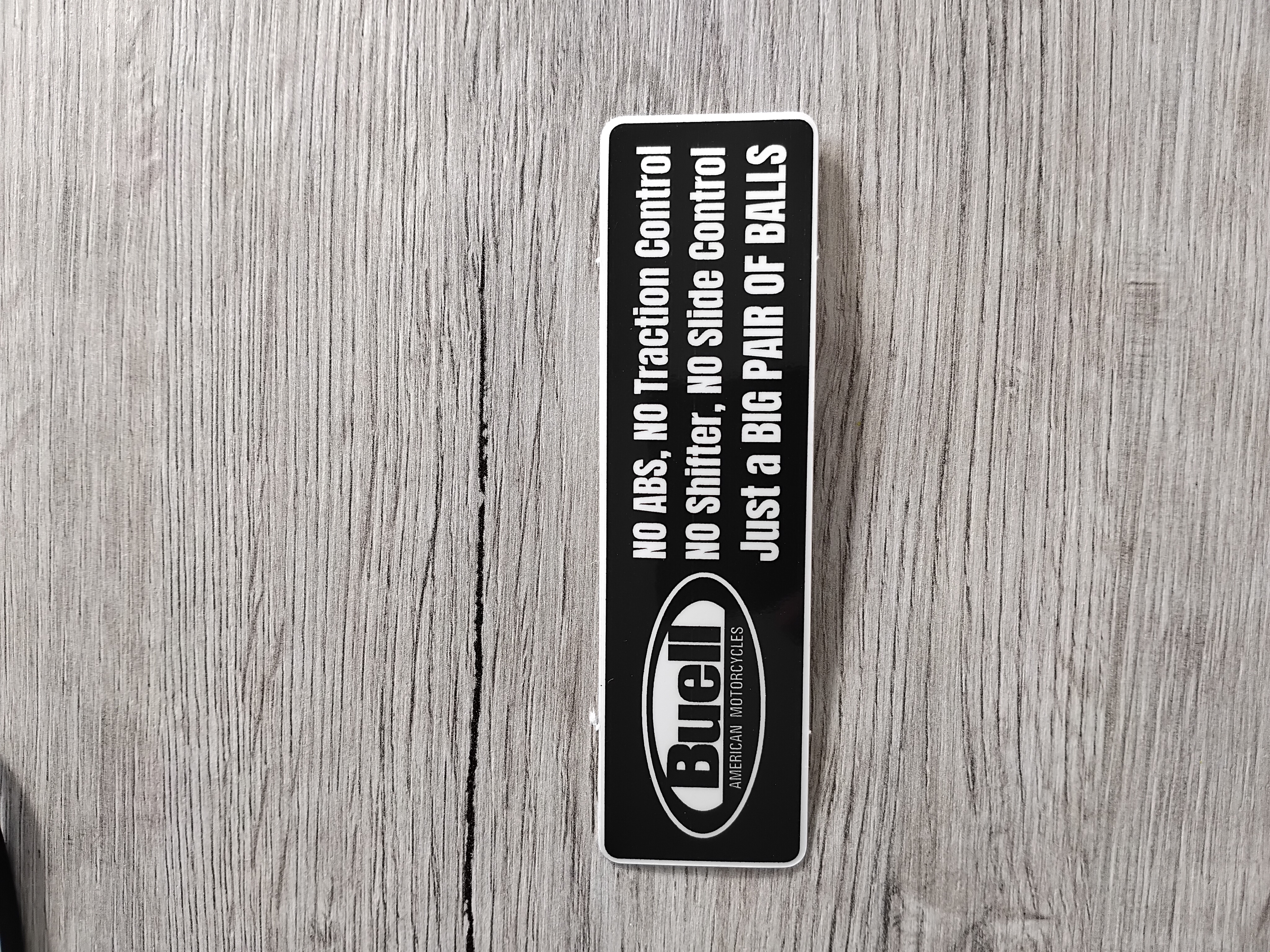 Sticker humour NO ABS