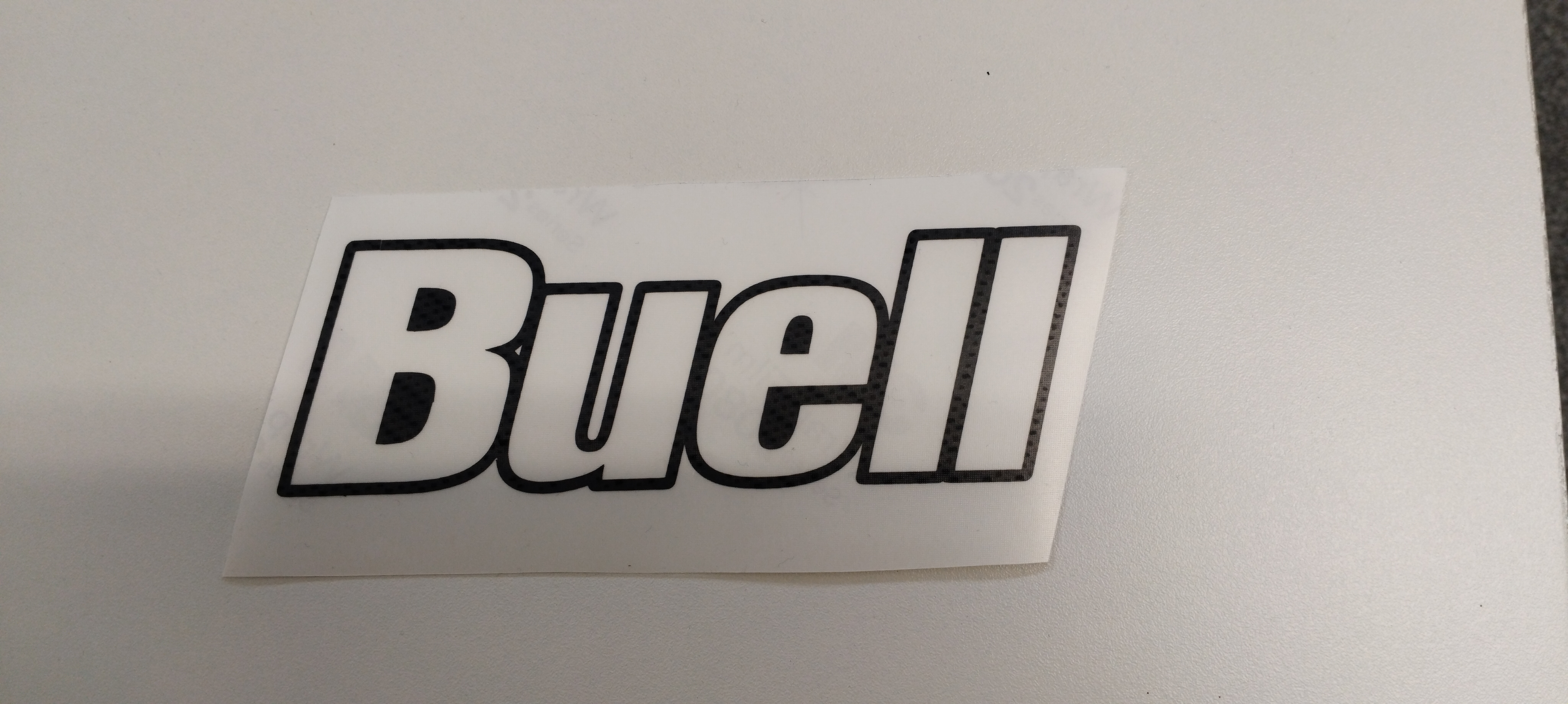 Sticker réservoir carbon ou bleu