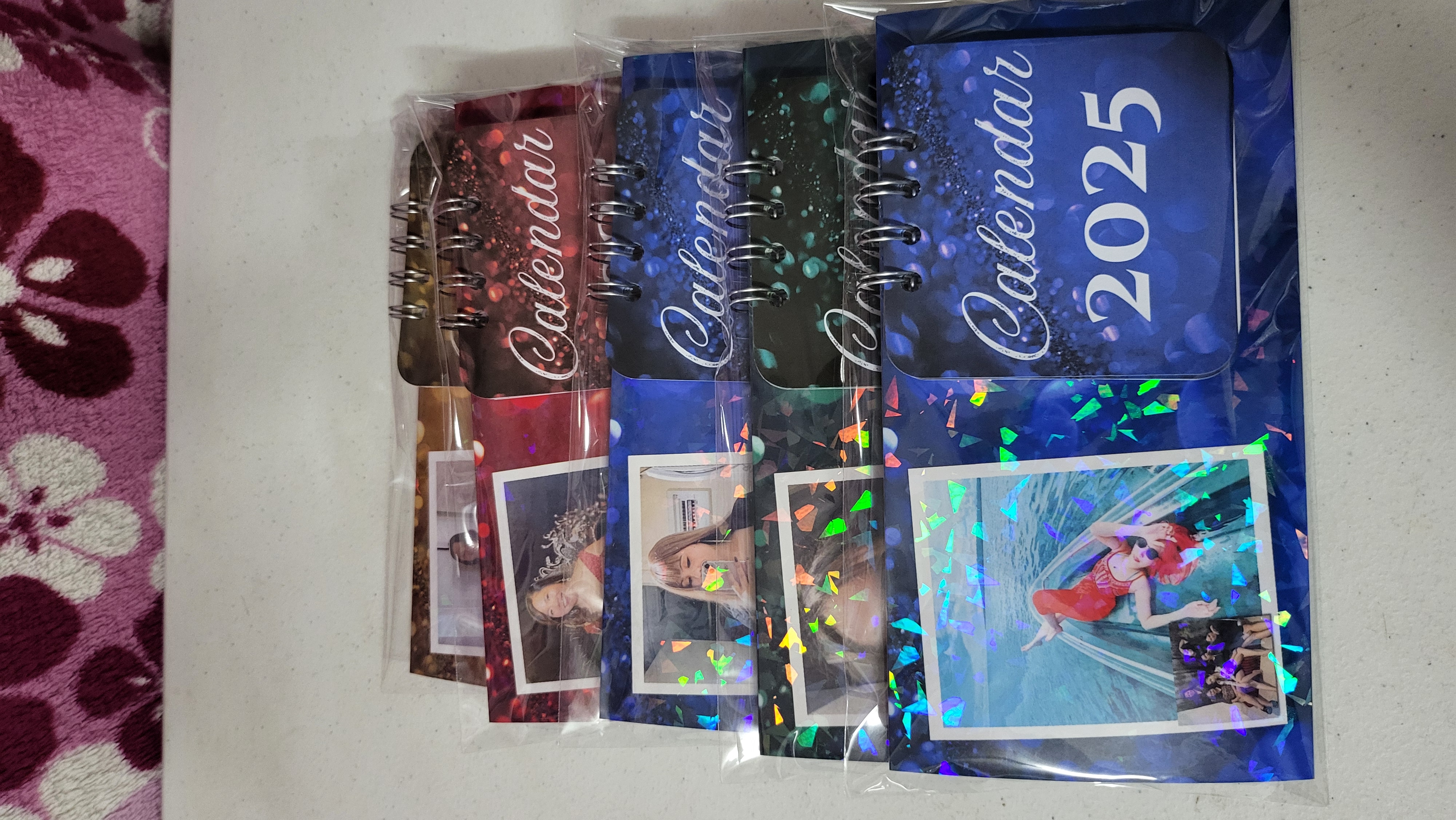 Folded/Tent Desk Calendar (Thick)