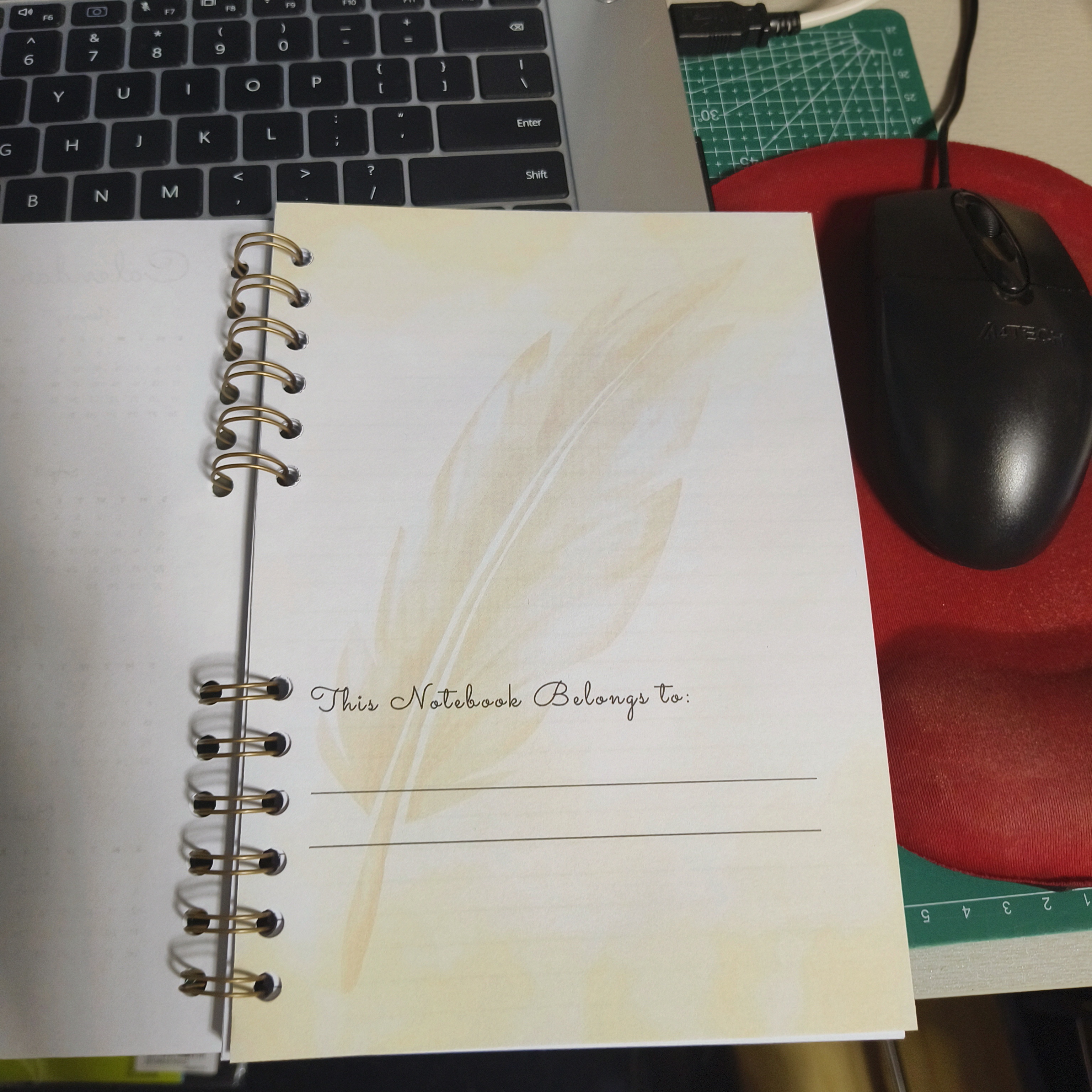 Notebook for Christians