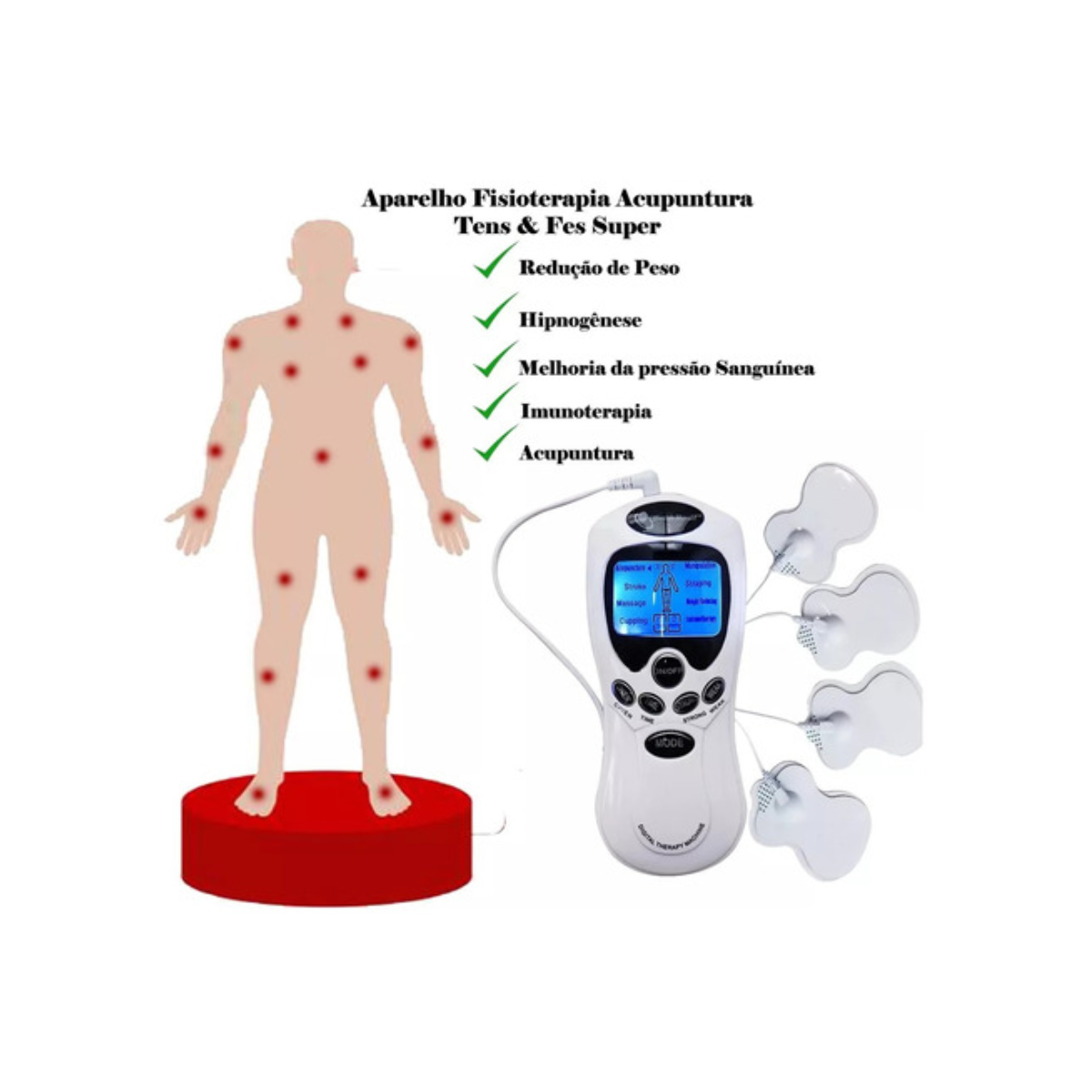parelho Fisioterapia Digital Therapy Machine Acupuntura
