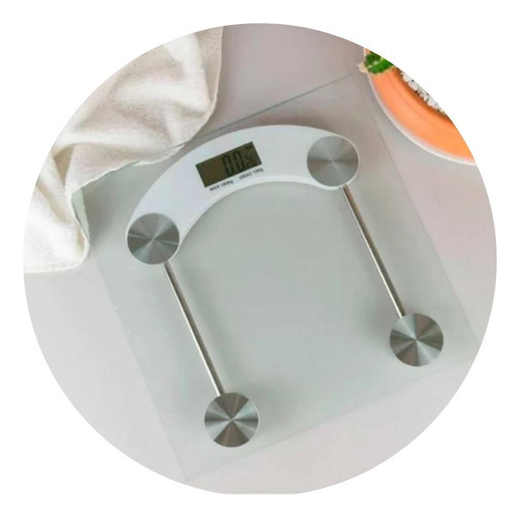 Balança Corporal Digital Vidro Quadrada Automática Até 180kg