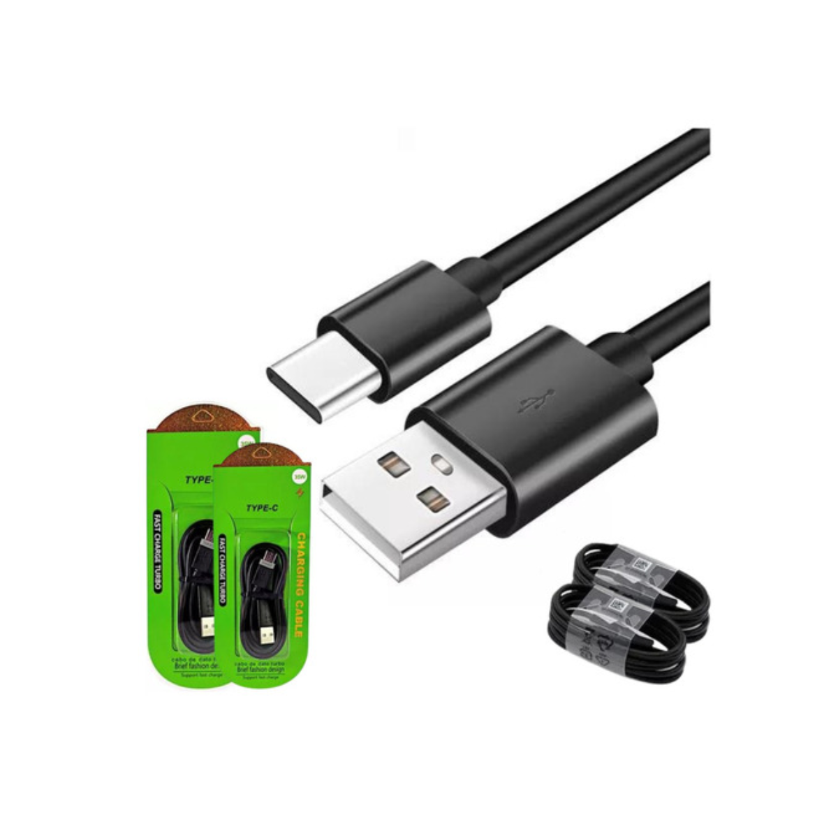 abo Carregador Turbo 25w Tipo-c P/ Motorola, Samsun