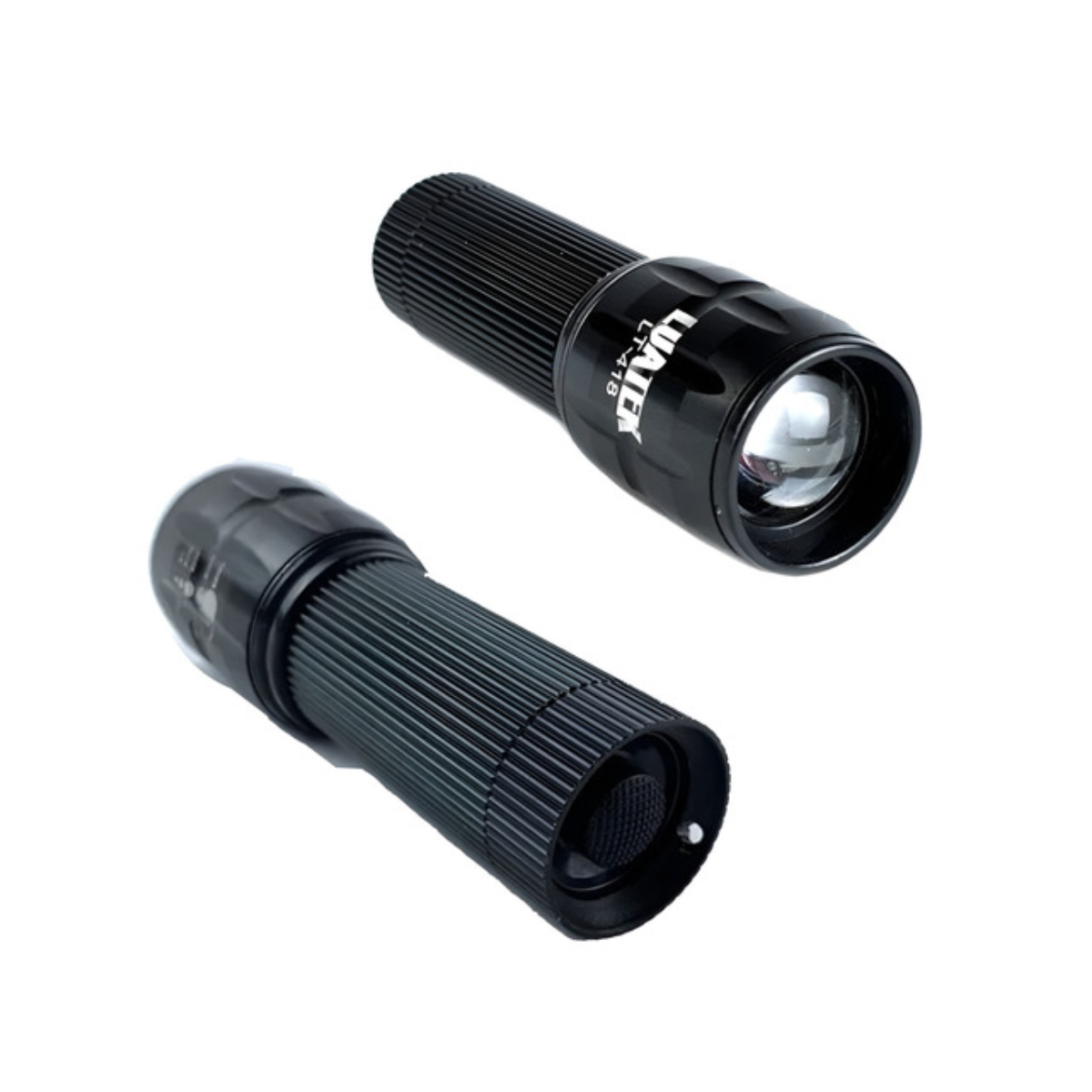 Lanterna Mini Tática Luatek Lt-418 - Preta Led Zoom