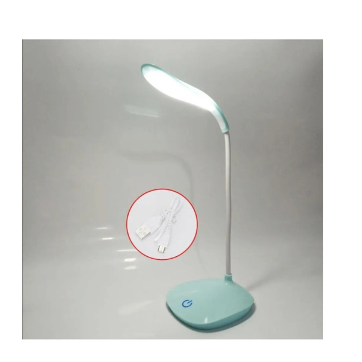Luminária De Mesa Recarregável Led Branco Estudo Leitura