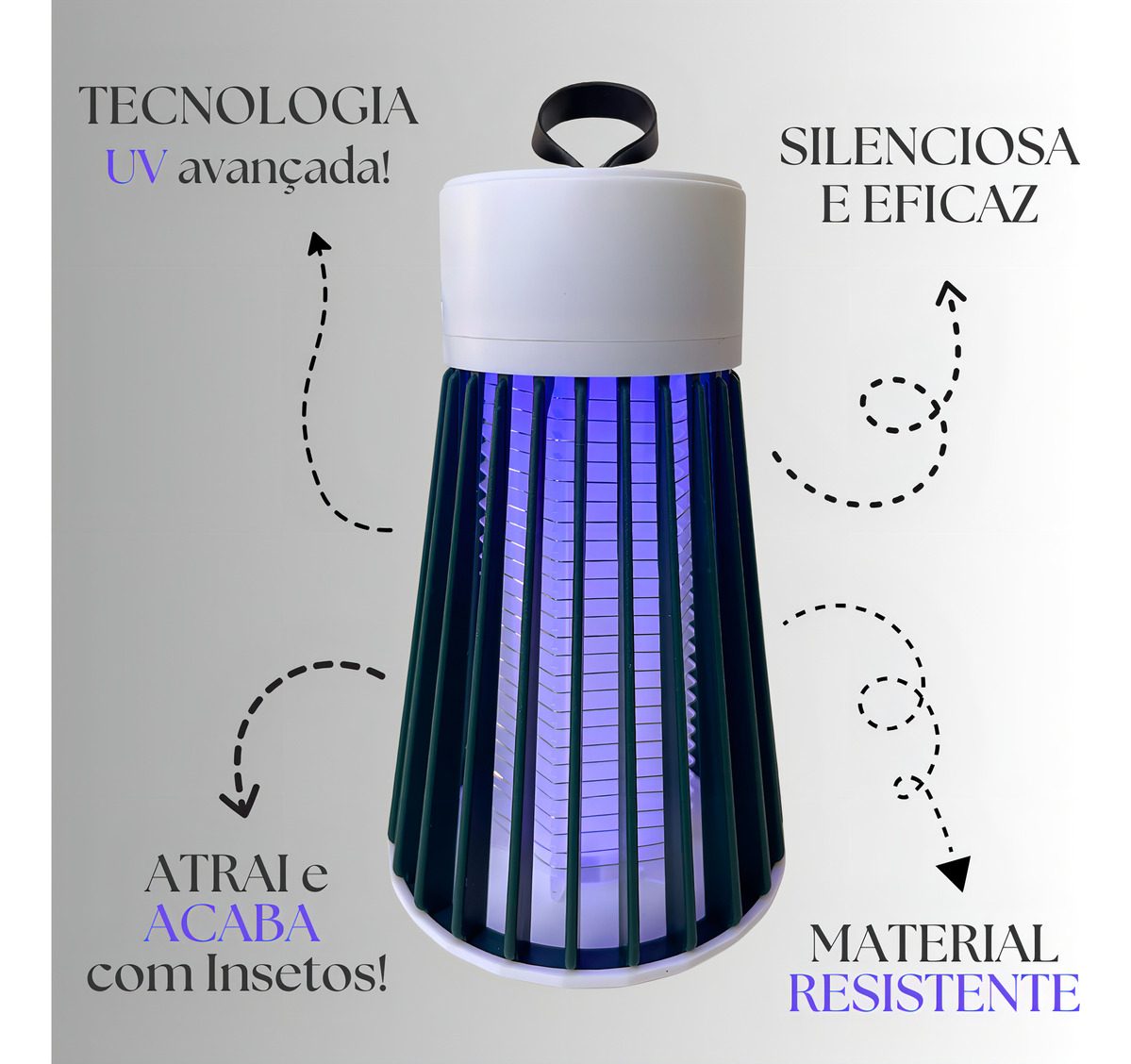 Luminária mata mosquito mosca insetos pernilongo da dengue inseto elétrico Potistore usb led abajour armadilha 110v/220v lâmpada elétrica mutuca borrachudo camping bi volt