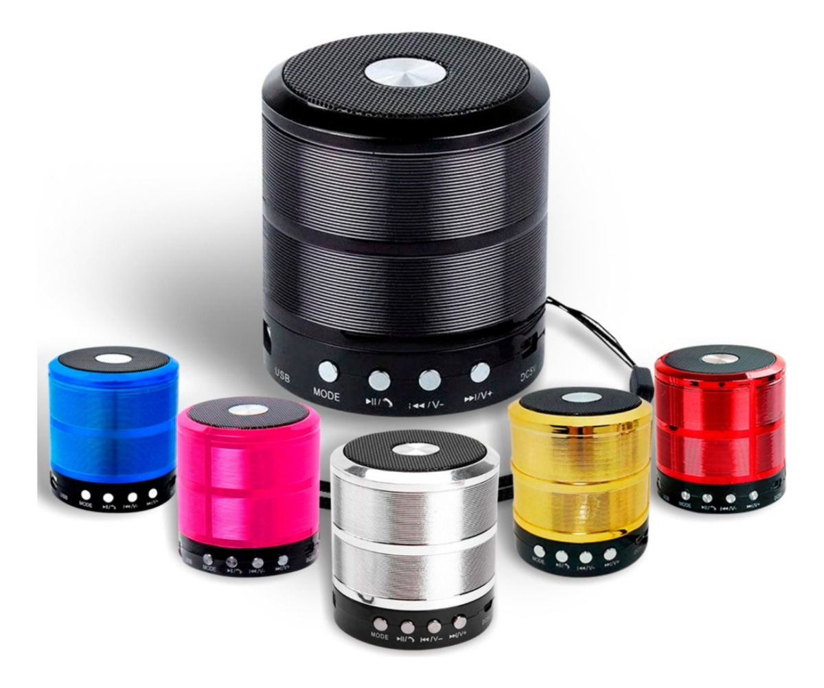 Mini Caixinha De Som Bluetooth Kapbom Ka887 Sem Fio Portátil Cor Preto