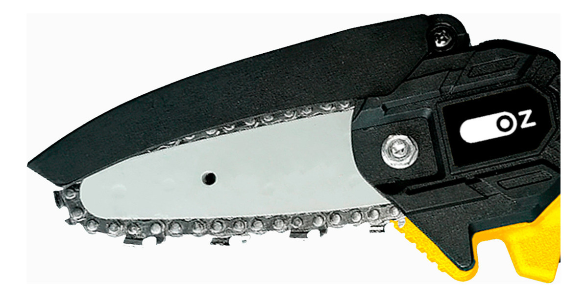 Mini Moto Serra Elétrica 2 Baterias Recarregável Com Maleta Poda Galho Jardinagem Ms1000 Oz Marca Oz Categoria Ferramentas Unidade