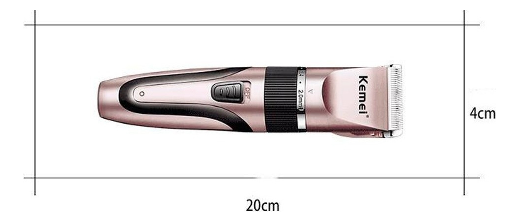 Máquina Kemei Km 1053 Pet Animais Cães Gatos Profissional primeira linha 110V/220V