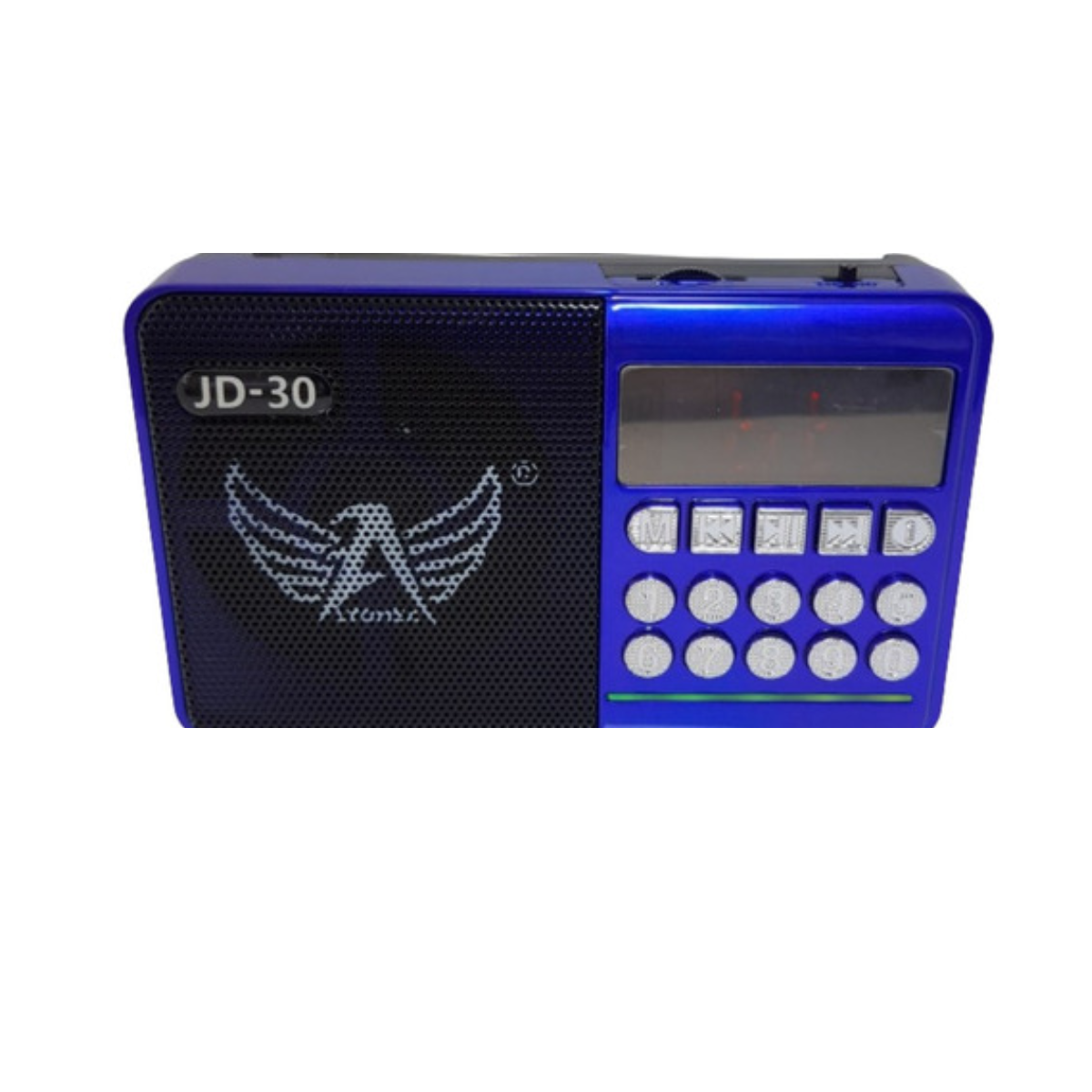 Rádio Fm Bluetooth Altomex COM BATERIA RECARREGAVEL INCLUSA Jd-30 Jd-35 Pendrive Sd Card