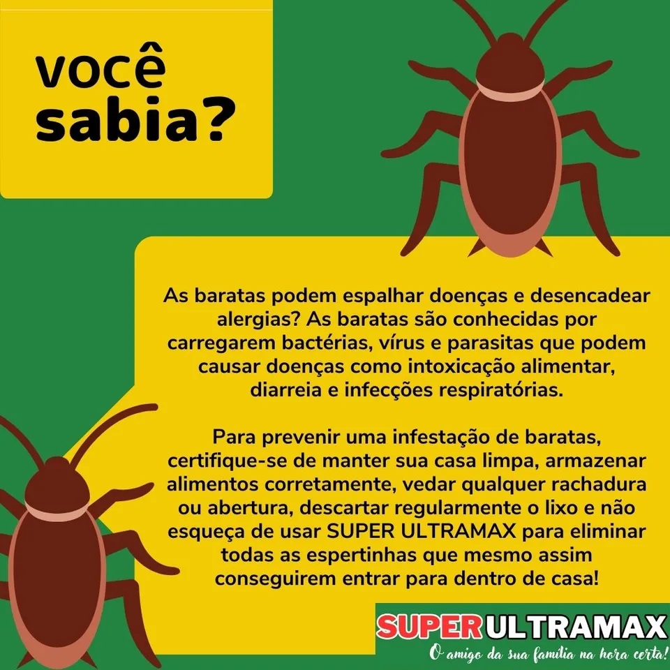 SUPER ULTRAMAX EXTERMINADOR DE INSETOS E TODO TIPO DE PRAGAS