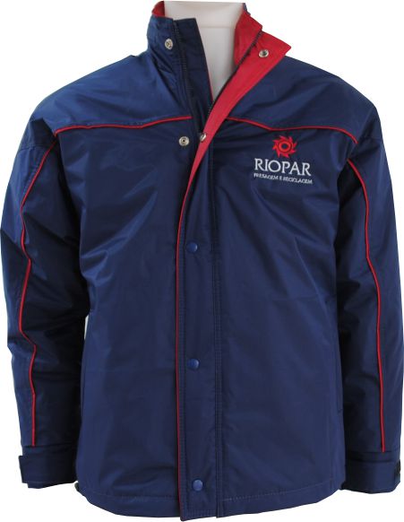 Ref. 107 Jaqueta masculina em nylon impermeável