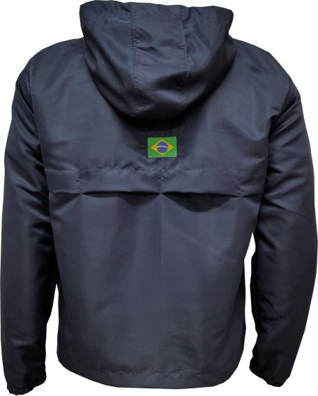 Referência 264 Jaqueta corta-vento nylon estruturado impermeável