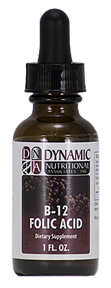 B-12 Folic Acid Dietary Supplement