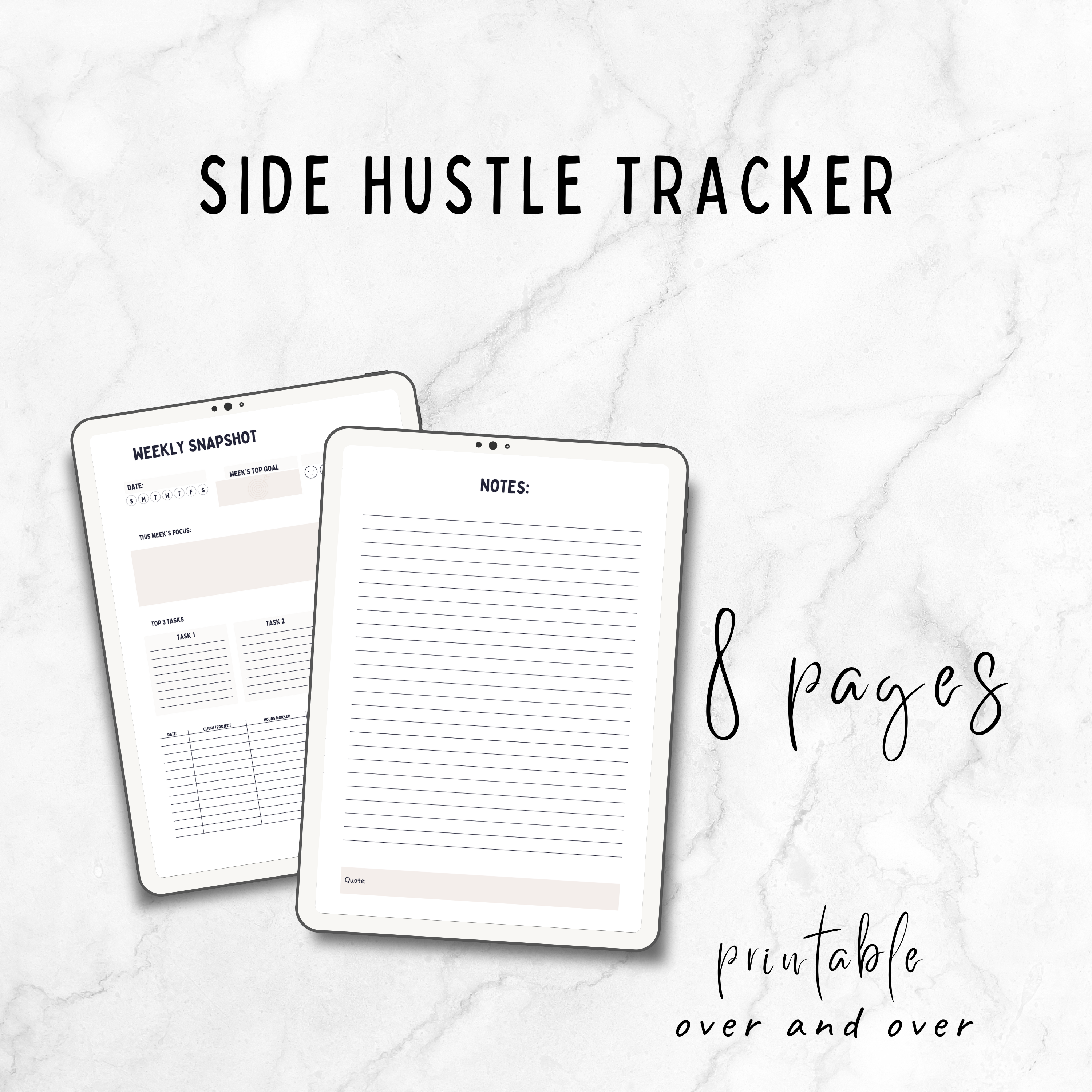 Side-Hustle Tracker