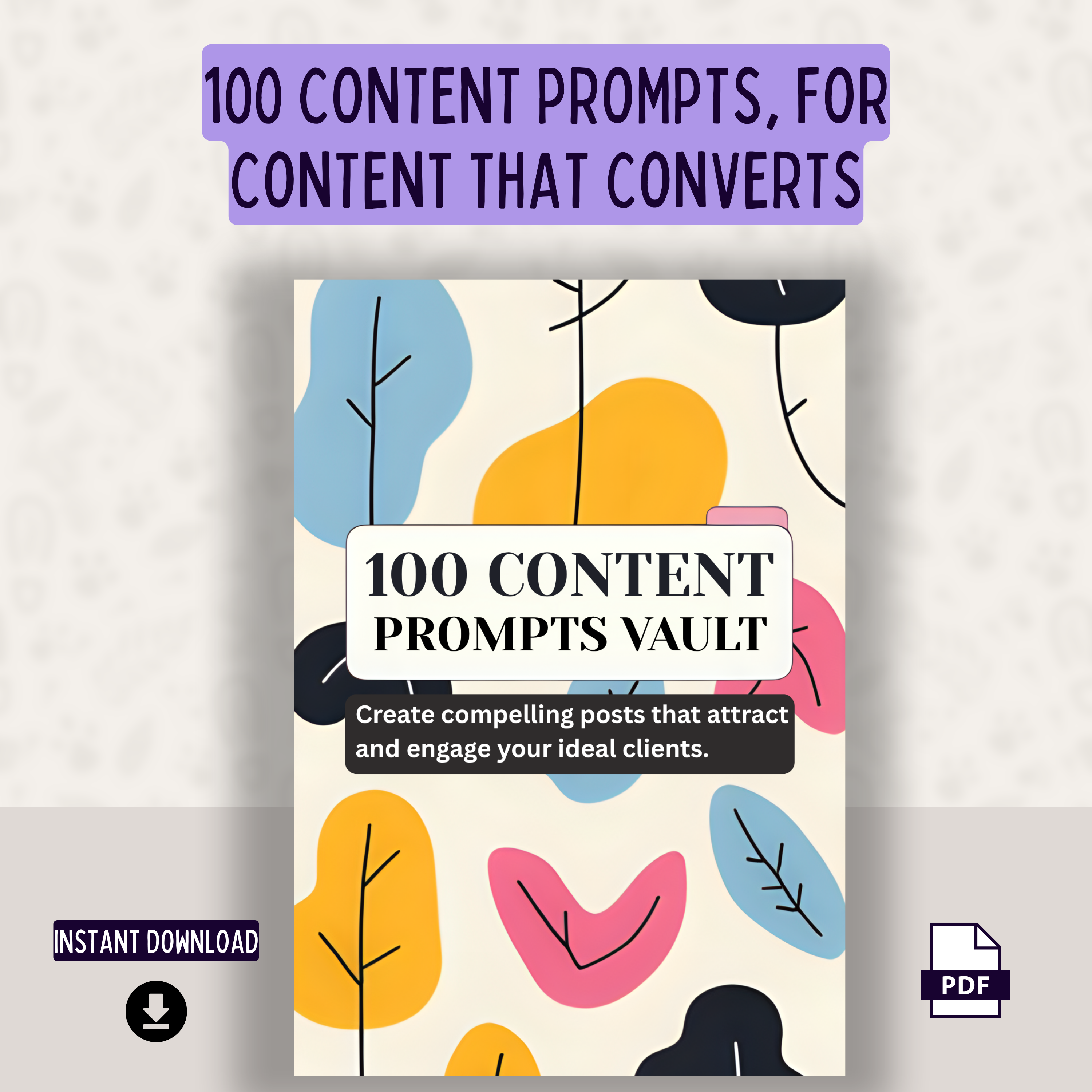 100 Content Prompts Vault