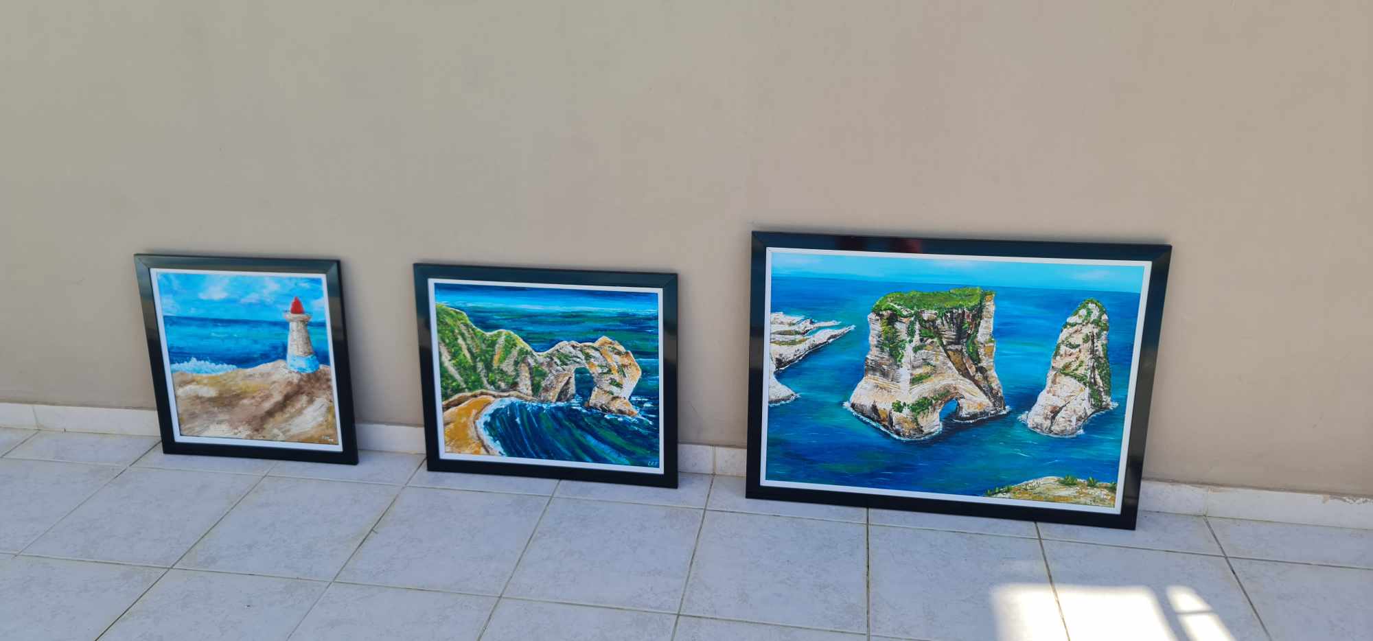 Coastal Landscape Painting, Durdle Door 