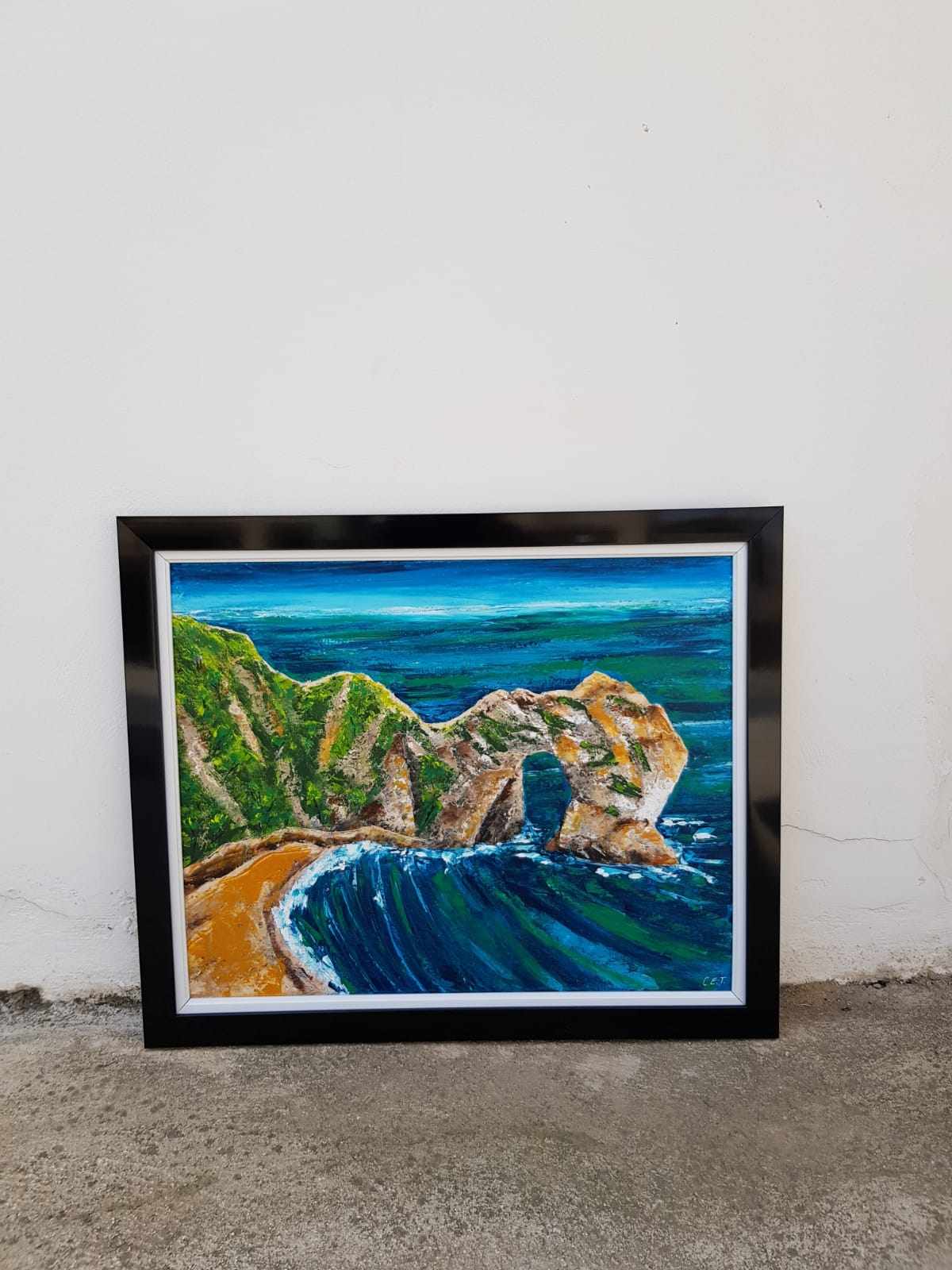 Coastal Landscape Painting, Durdle Door 