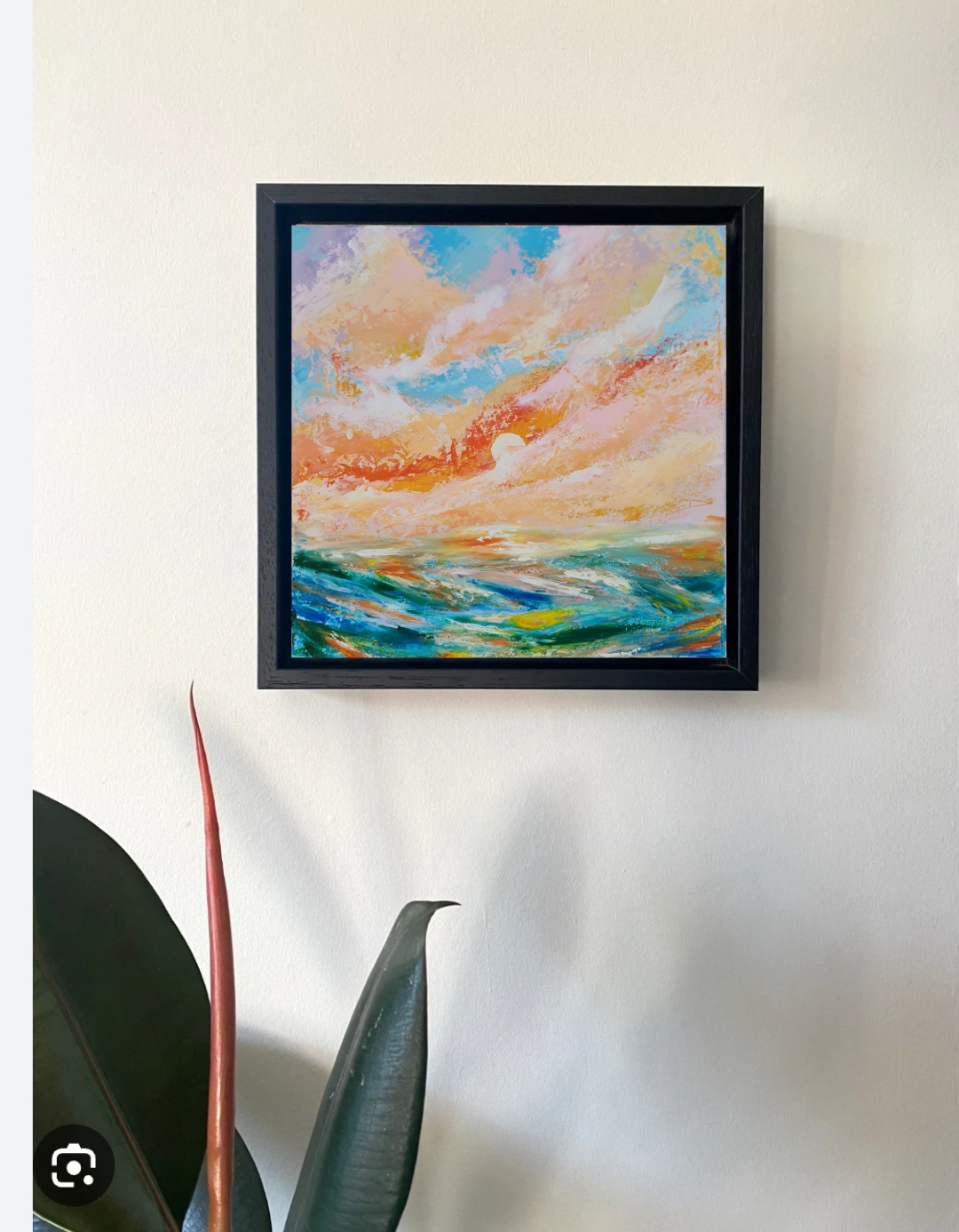 Ocean Sunset Painting