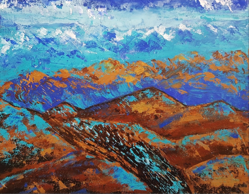 Mountain Landscape Painting