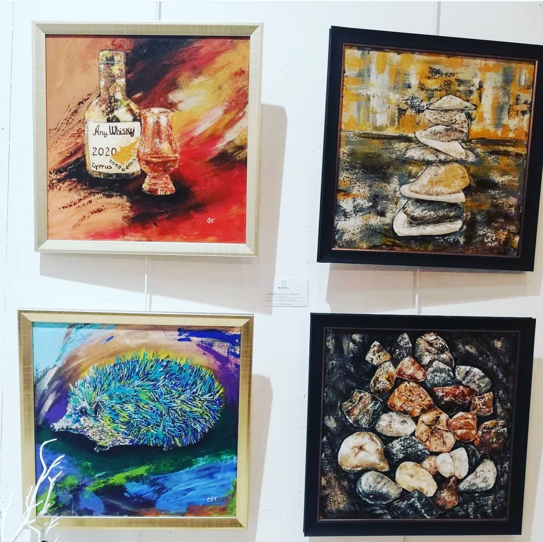 Abstract Rock Stack Artwork