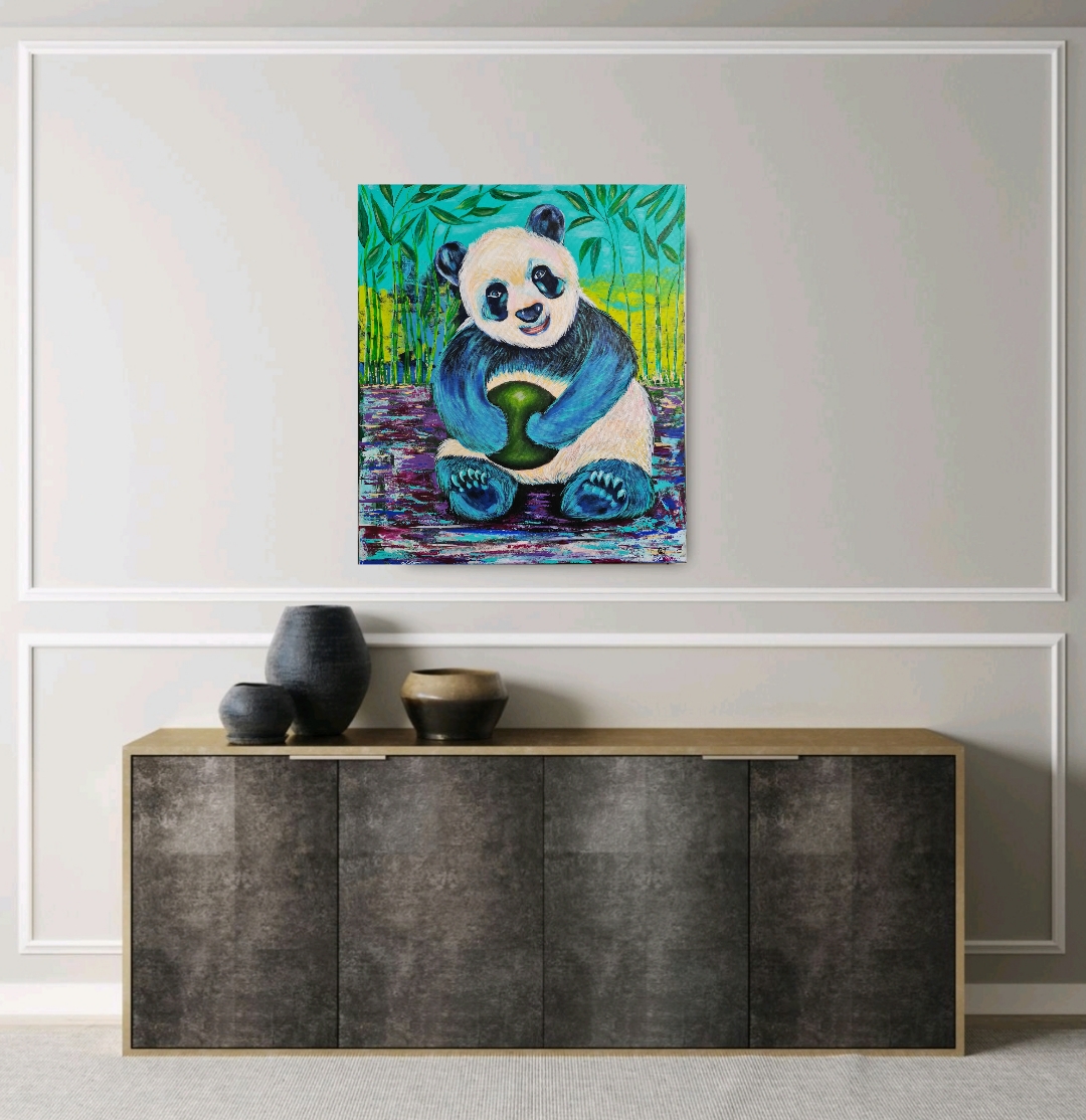 Panda Painting