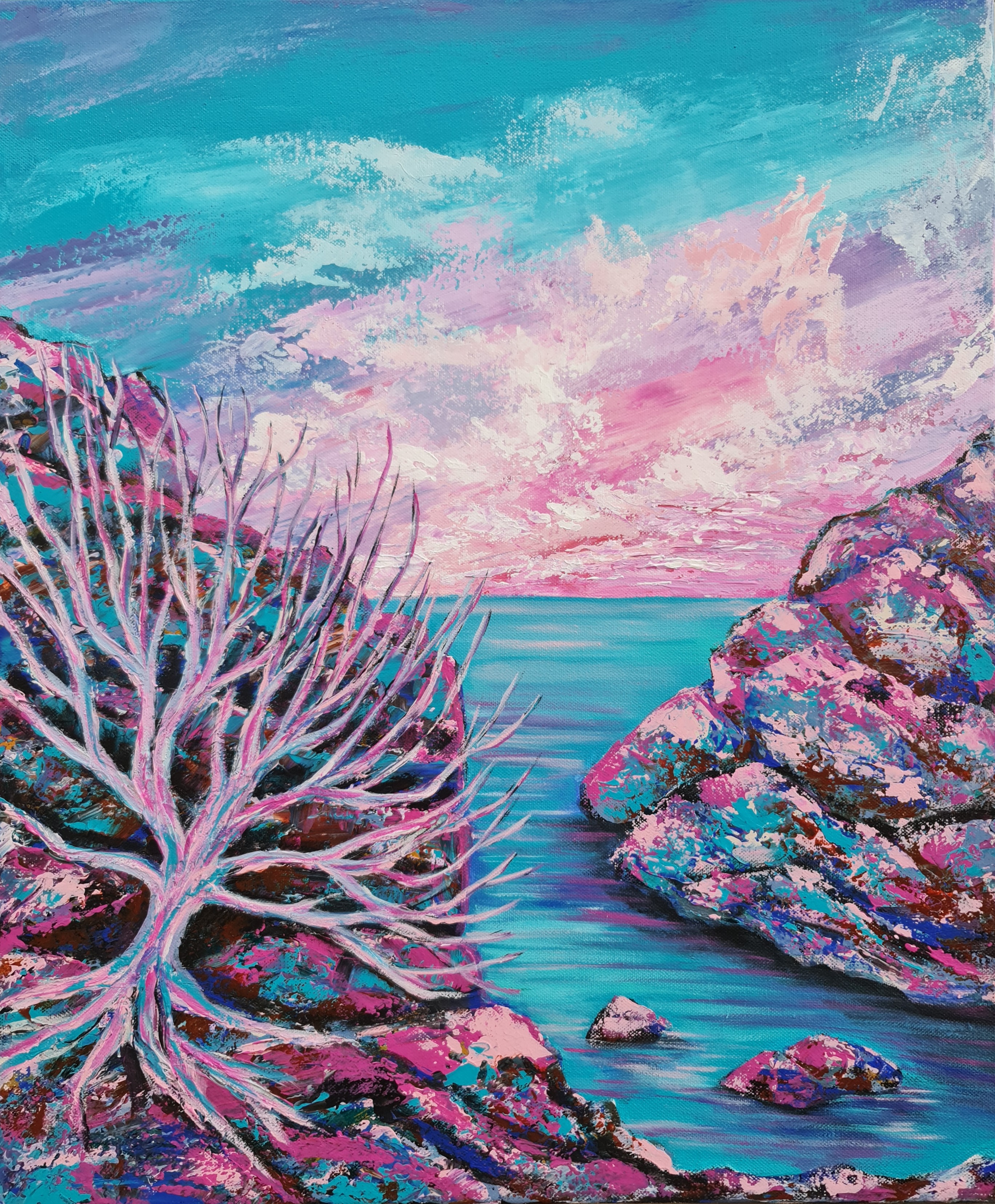 Ocean Landscape Painting