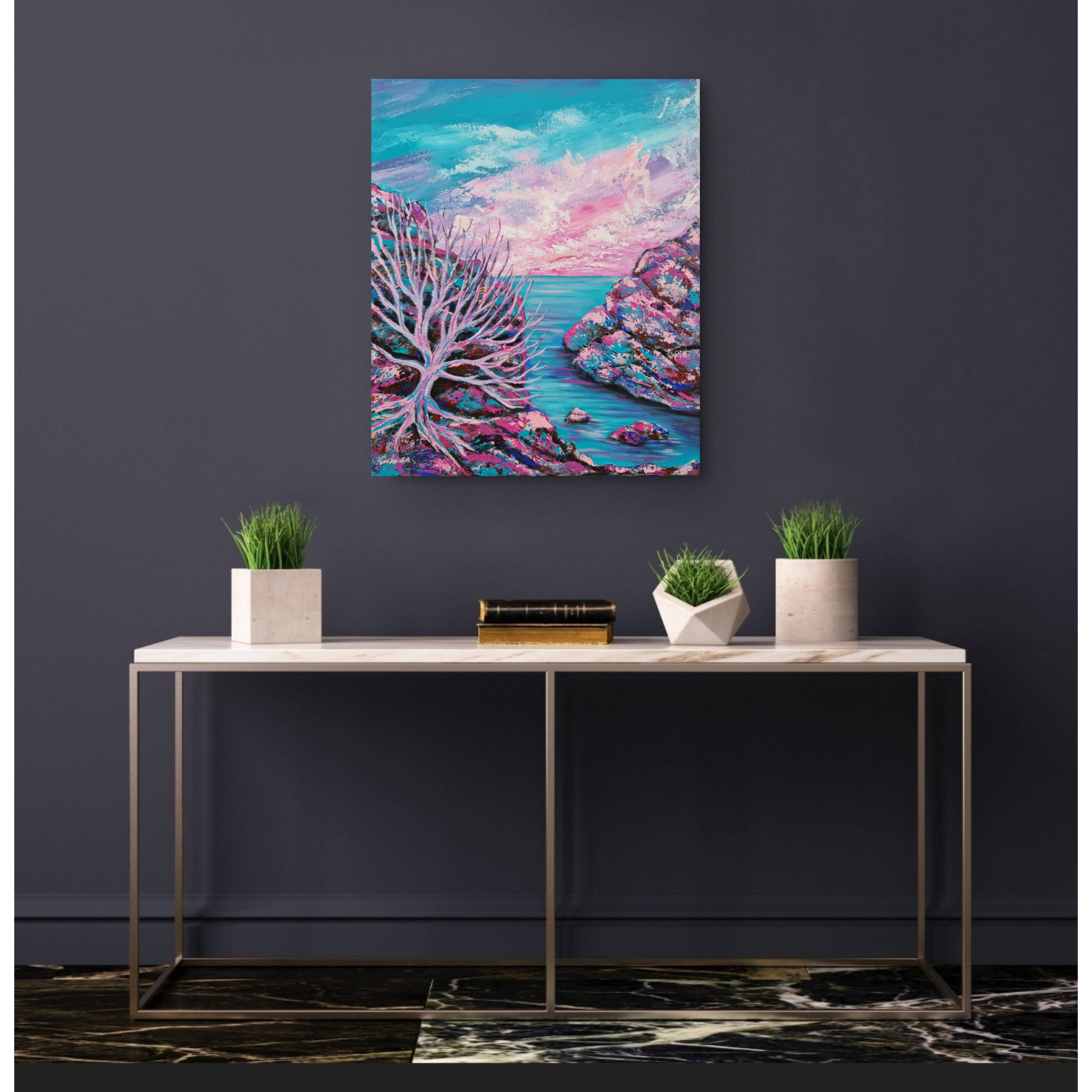 Ocean Landscape Painting