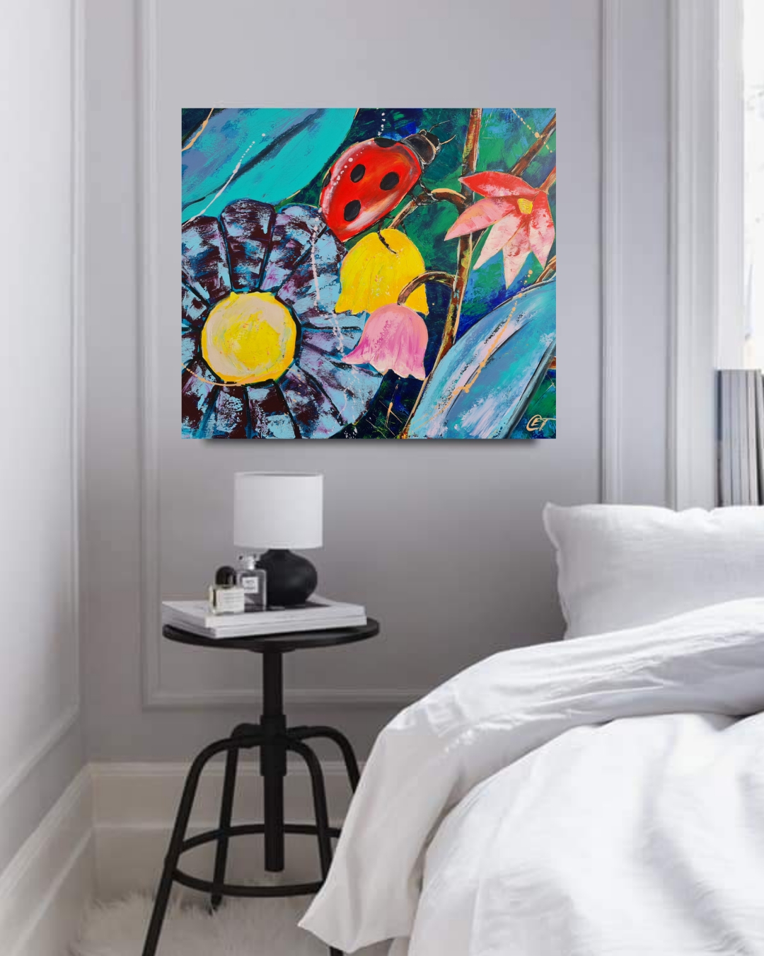  Spring flowers, Colorful Nature Painting