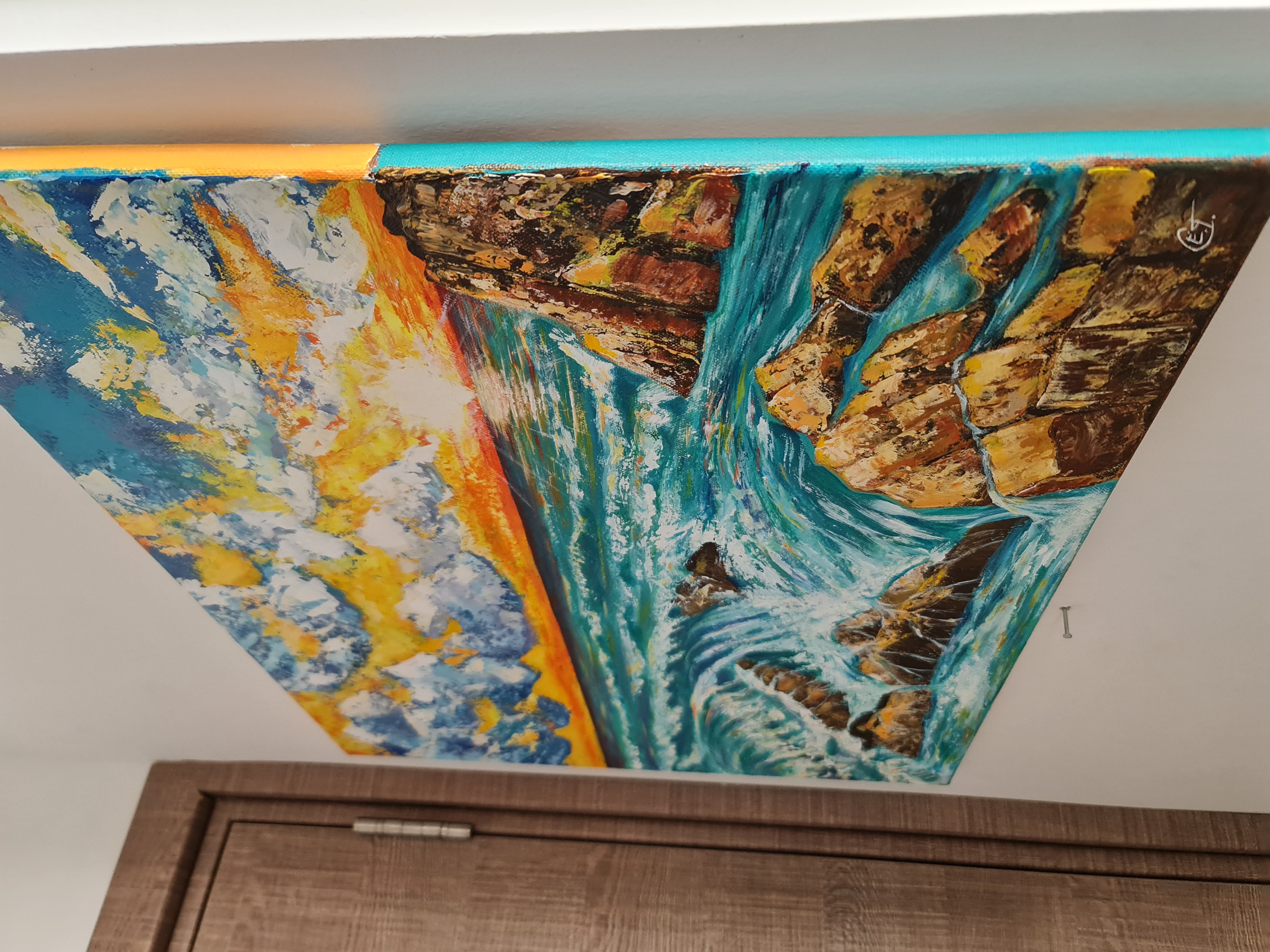 Ocean Sunset Painting