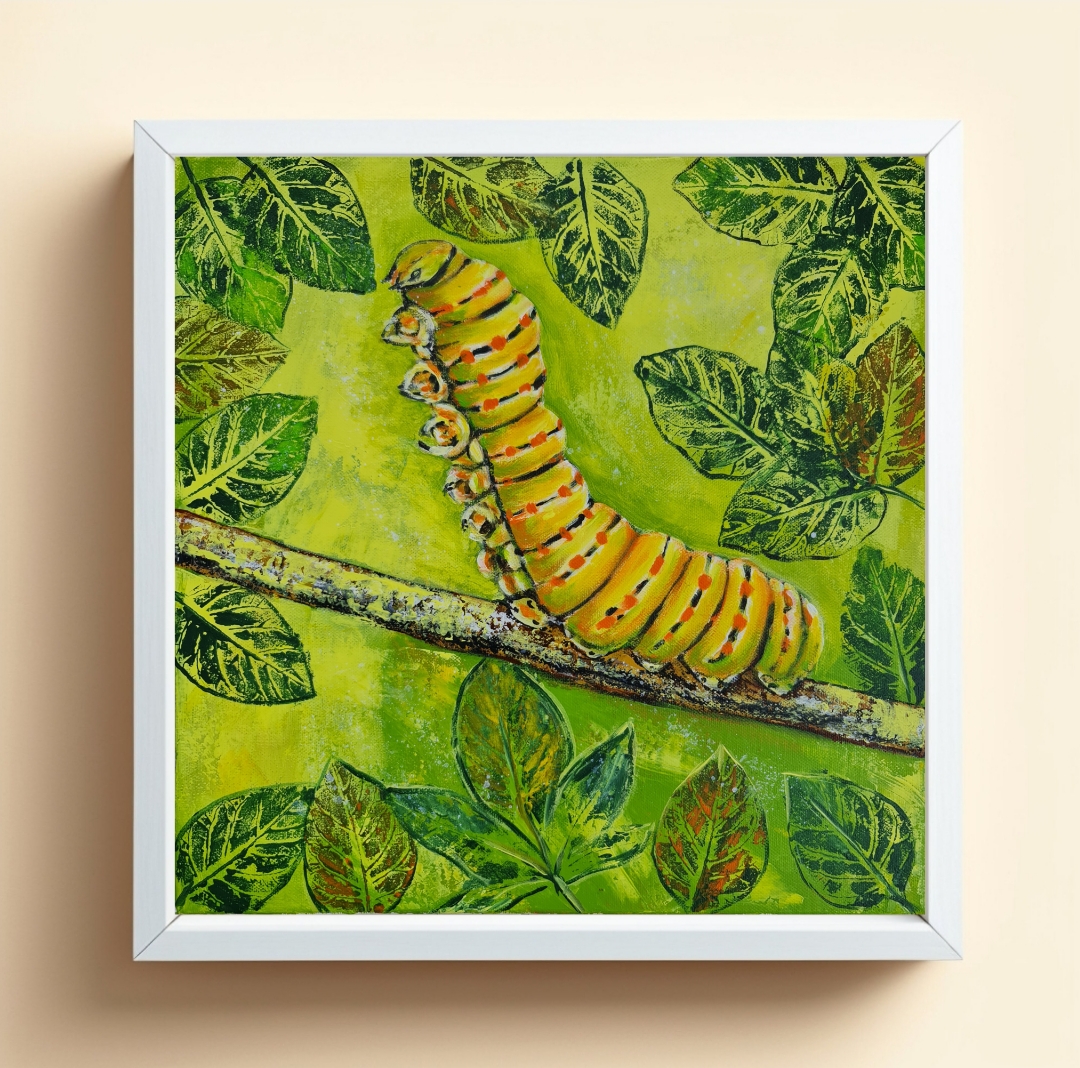 Caterpillar Painting