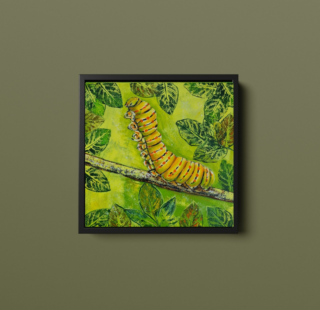 Caterpillar Painting