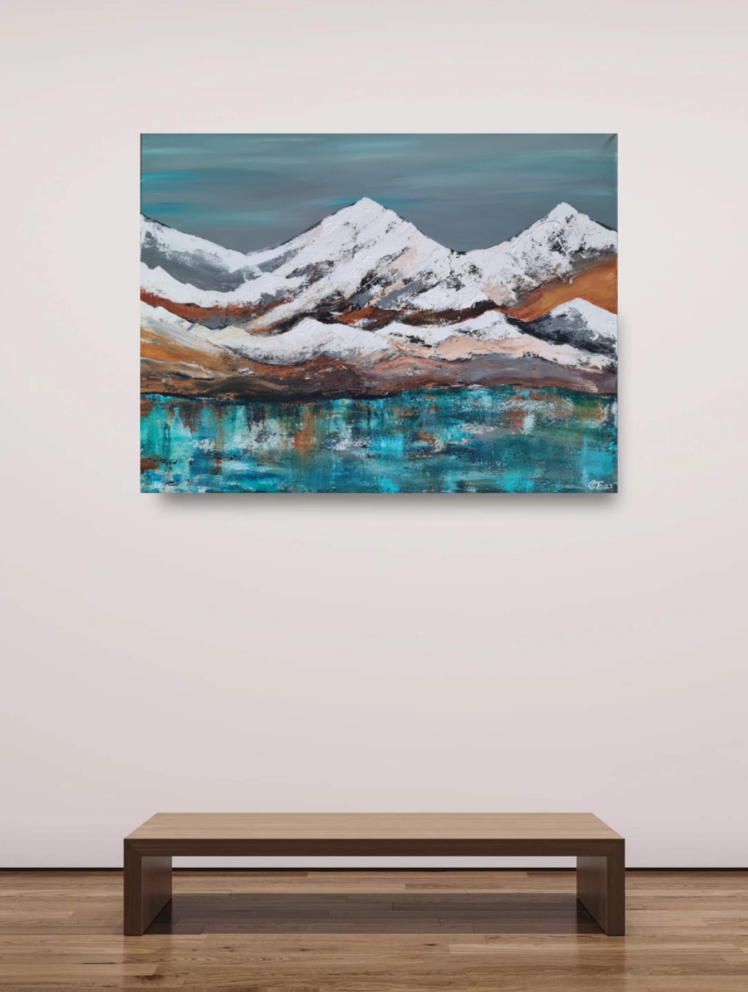 Mountain Landscape Painting "Archipelago"