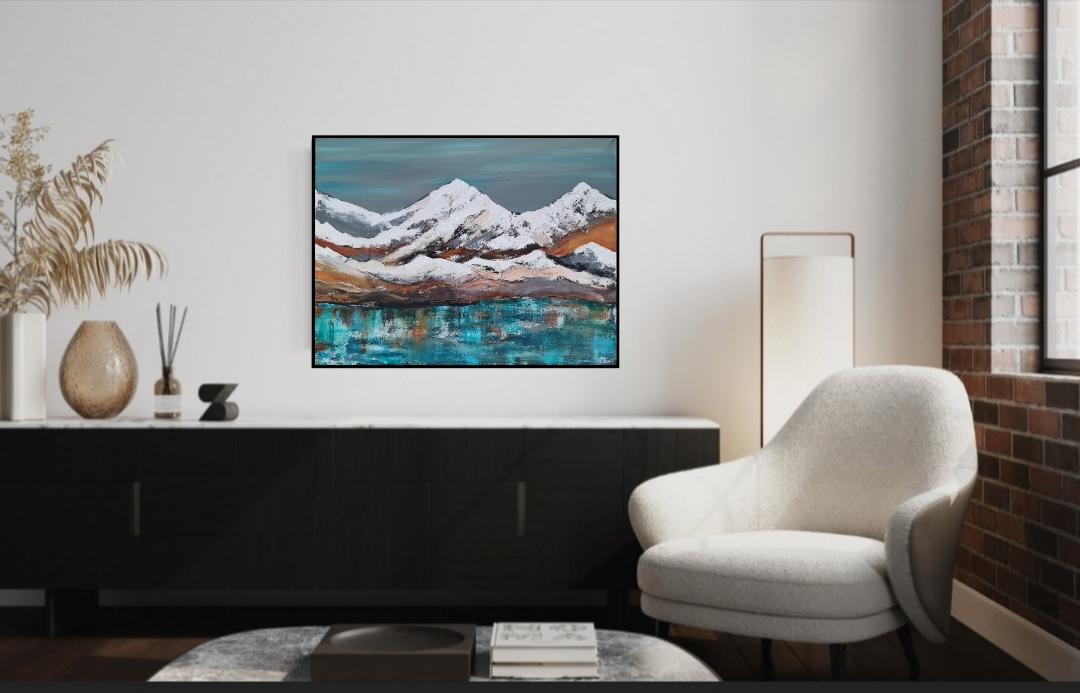 Mountain Landscape Painting "Archipelago"